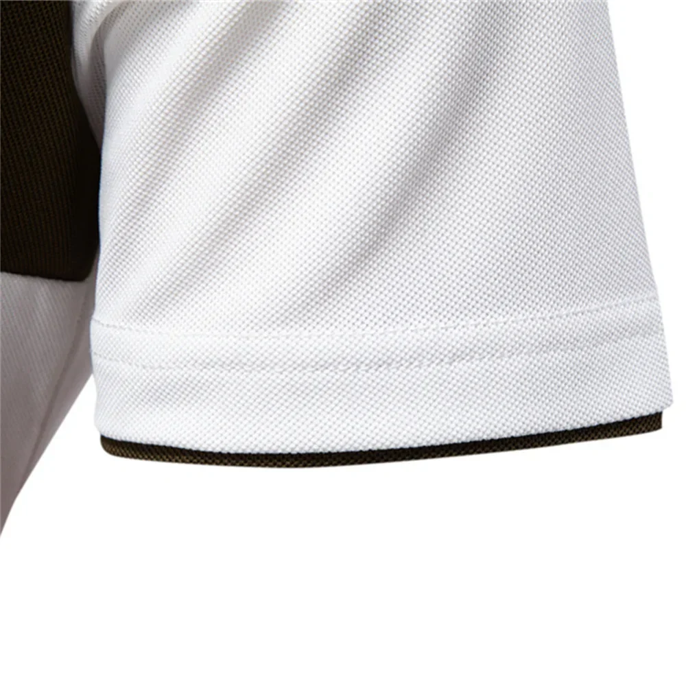 Aarón® | Men'S Polo With Color Block - Image 9