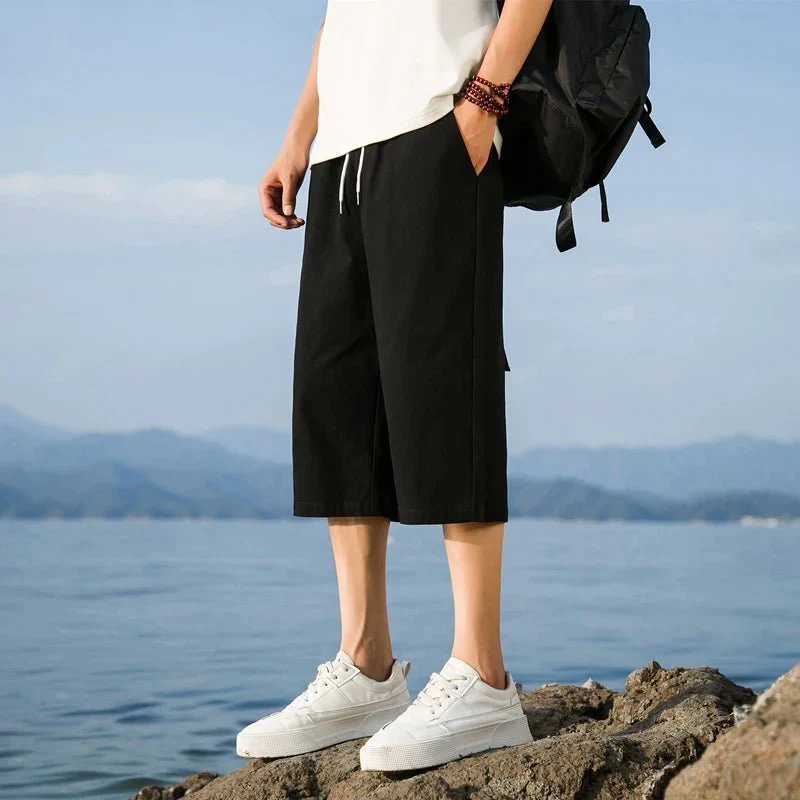 Abdel | Men's Linen Shorts - Image 7