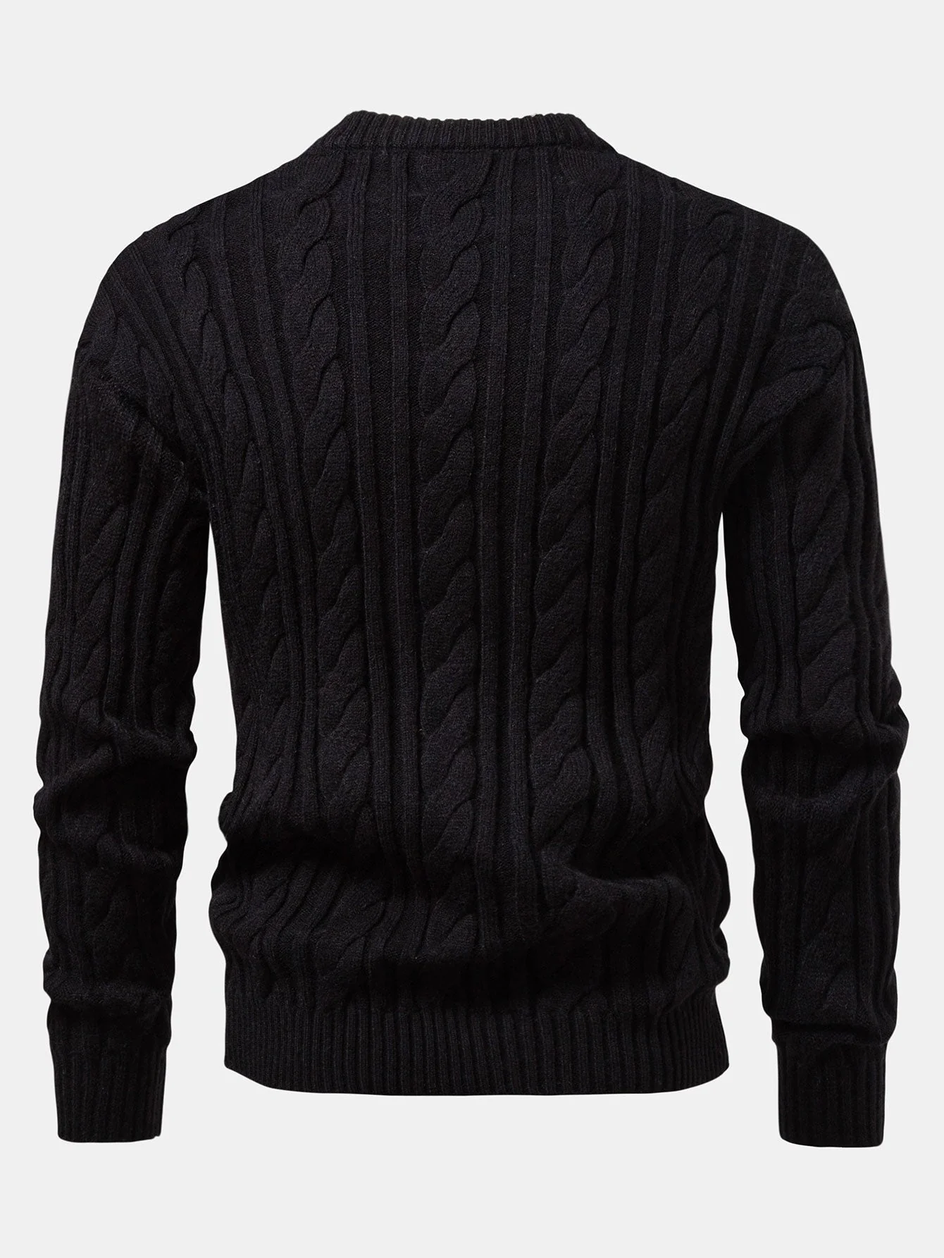 Abdullah® | Twist Jacquard Crew Neck Sweater - Image 10