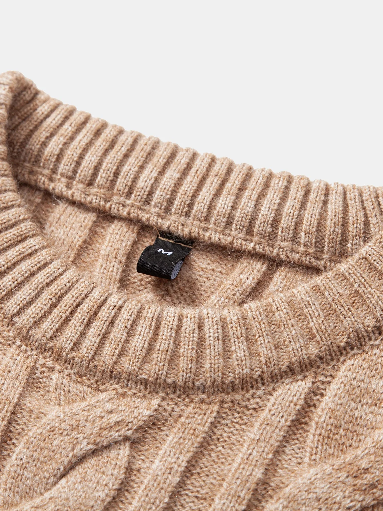 Abdullah® | Twist Jacquard Crew Neck Sweater - Image 11