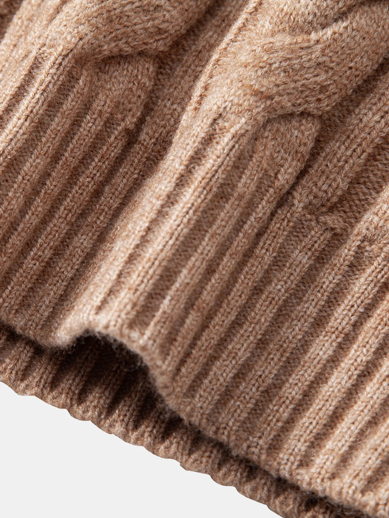Abdullah® | Twist Jacquard Crew Neck Sweater - Image 3