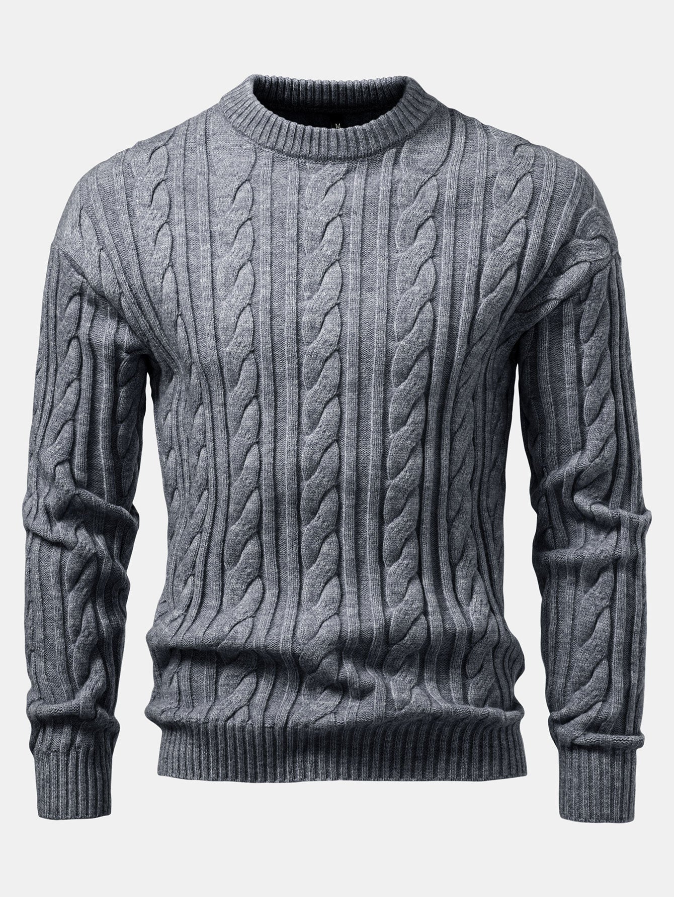 Abdullah® | Twist Jacquard Crew Neck Sweater - Image 5