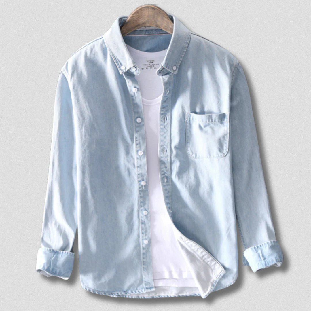 Abelardo® | Men's Casual Craft Shirt - Image 3