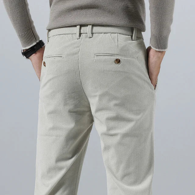 Abelardo® | Ribbed Trousers For Men - Image 7