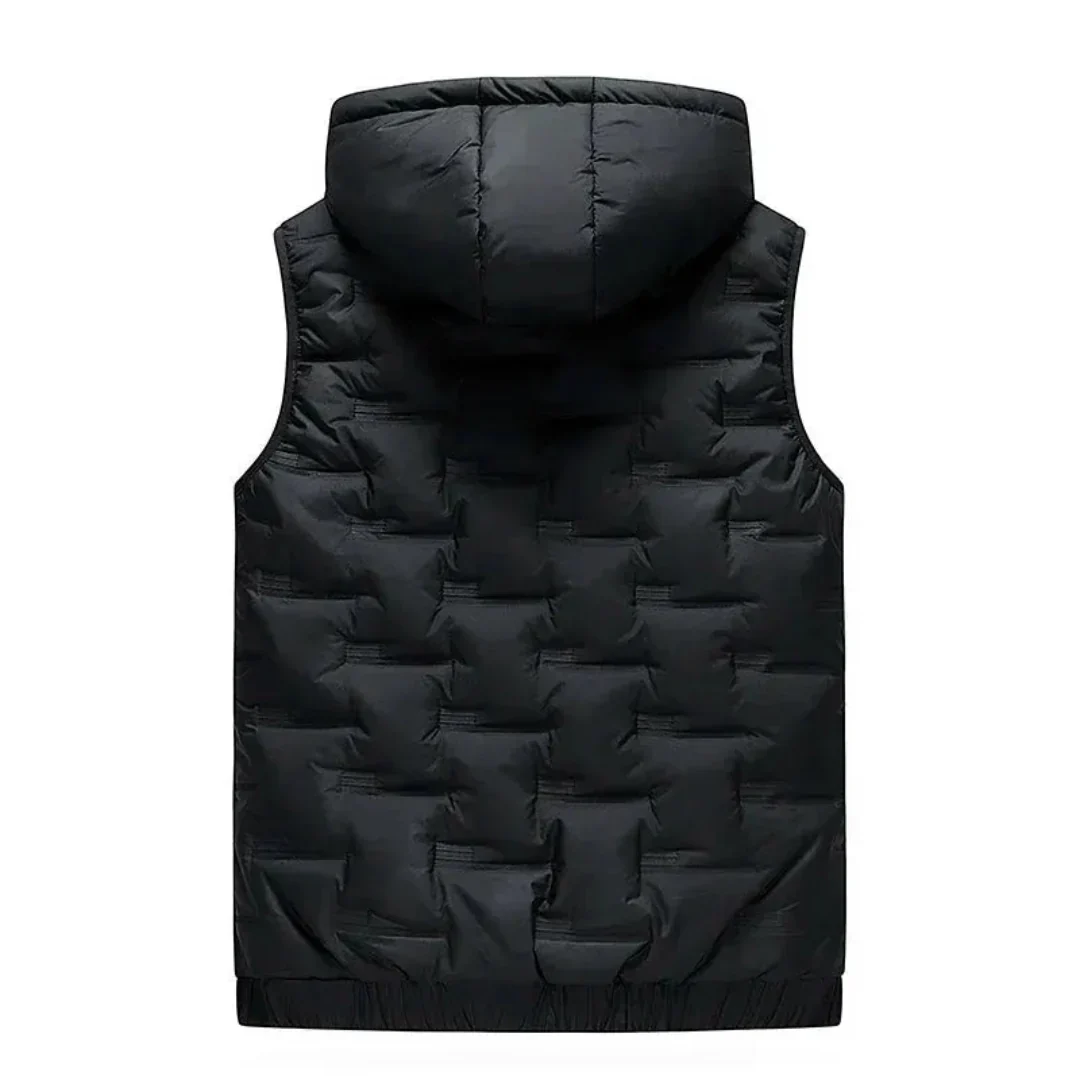 Abelardo | Sam Hooded Puffer Vest - Image 3