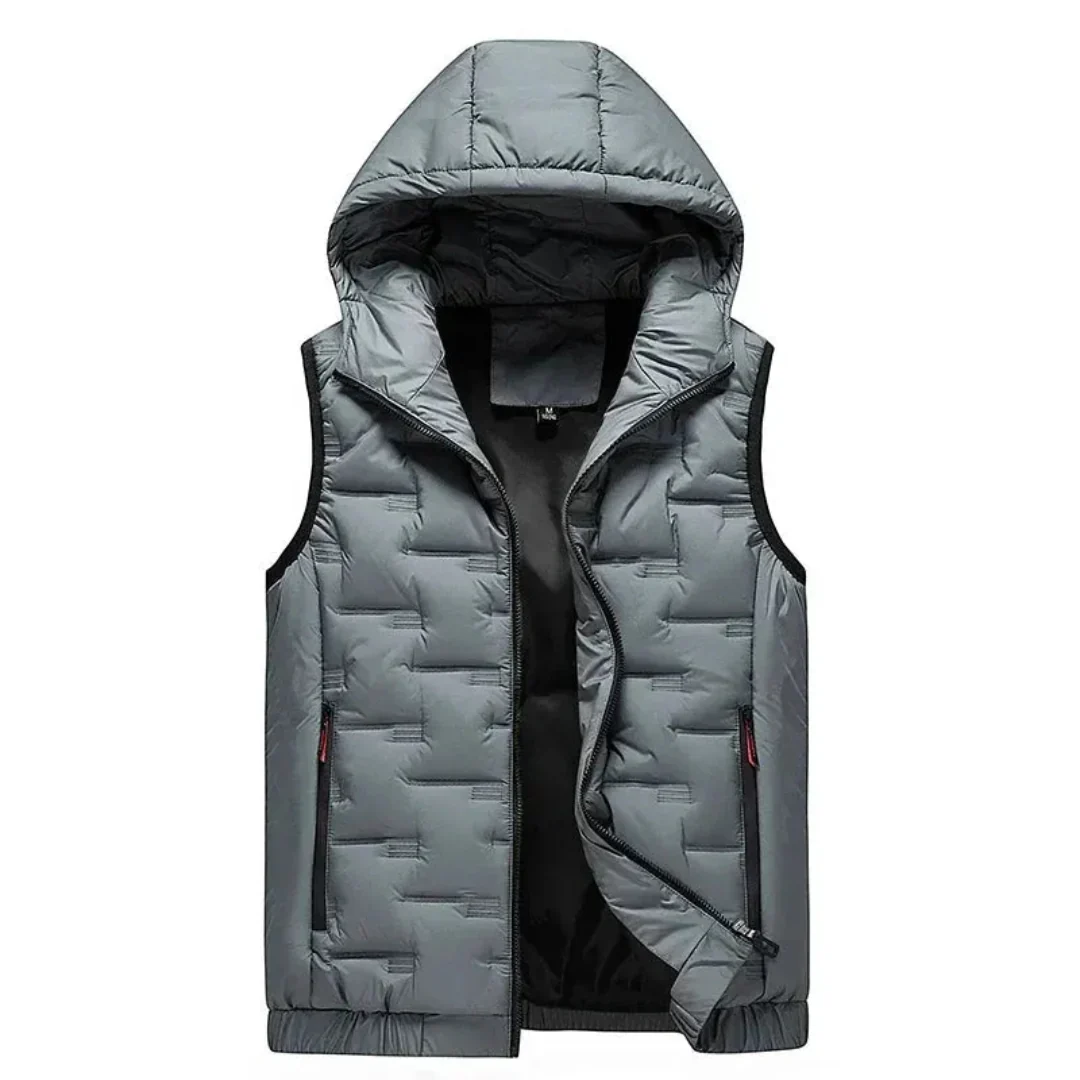 Abelardo | Sam Hooded Puffer Vest - Image 4