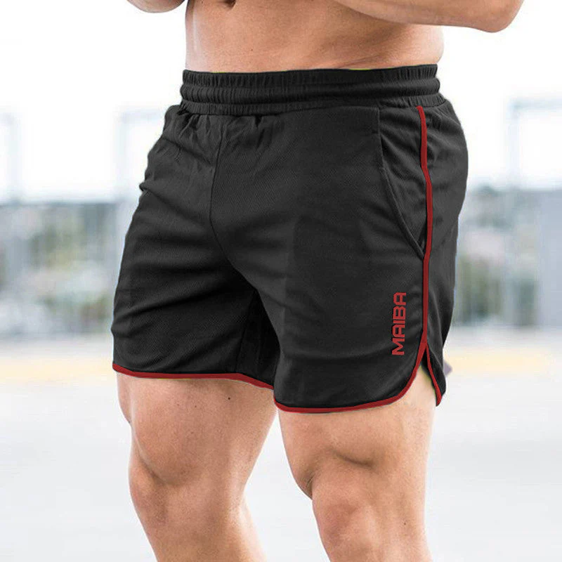 Abner® | Men'S Solid Monogram Sports Shorts - Image 5