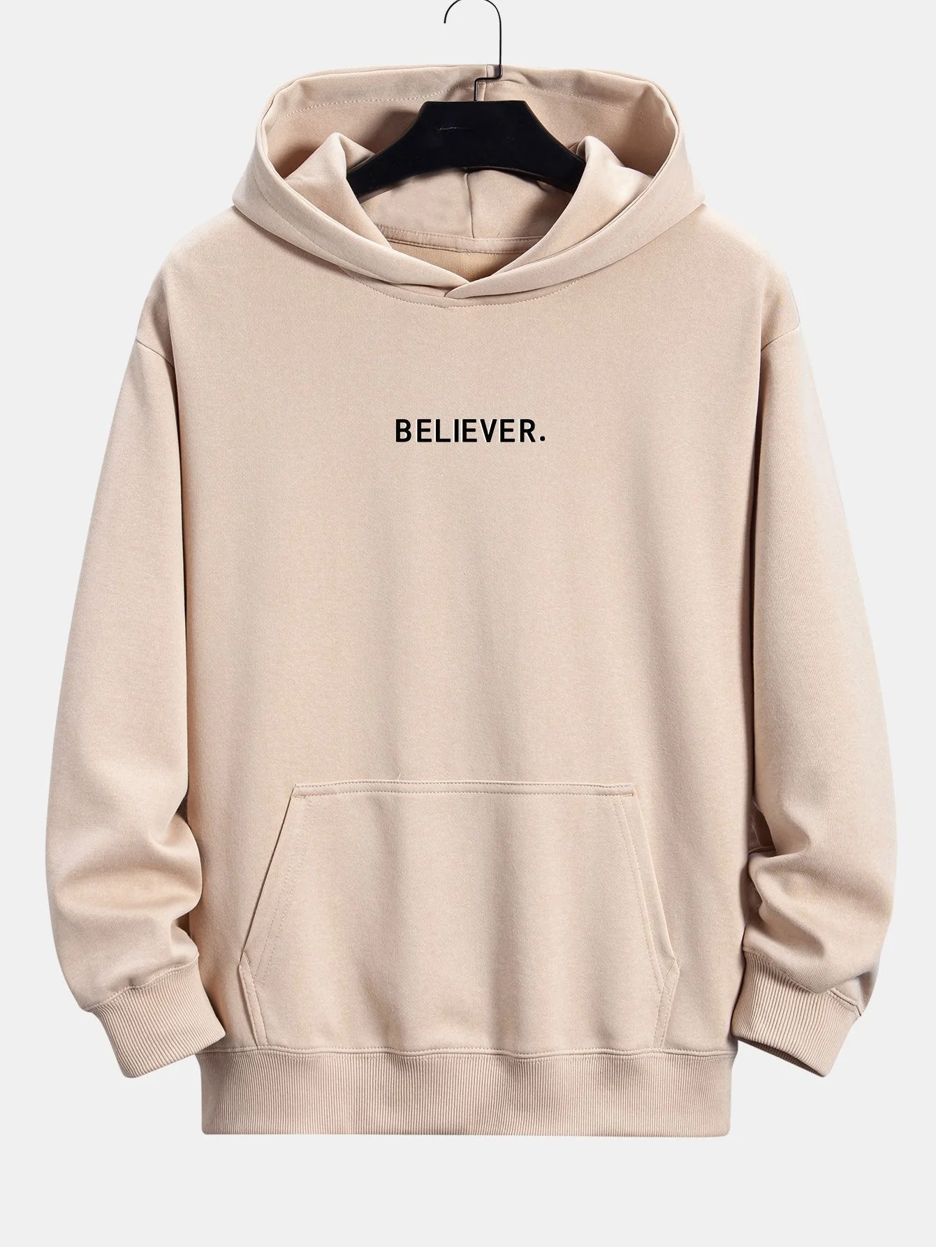Abner | Believer Print Relax Fit Hoodie - Image 2
