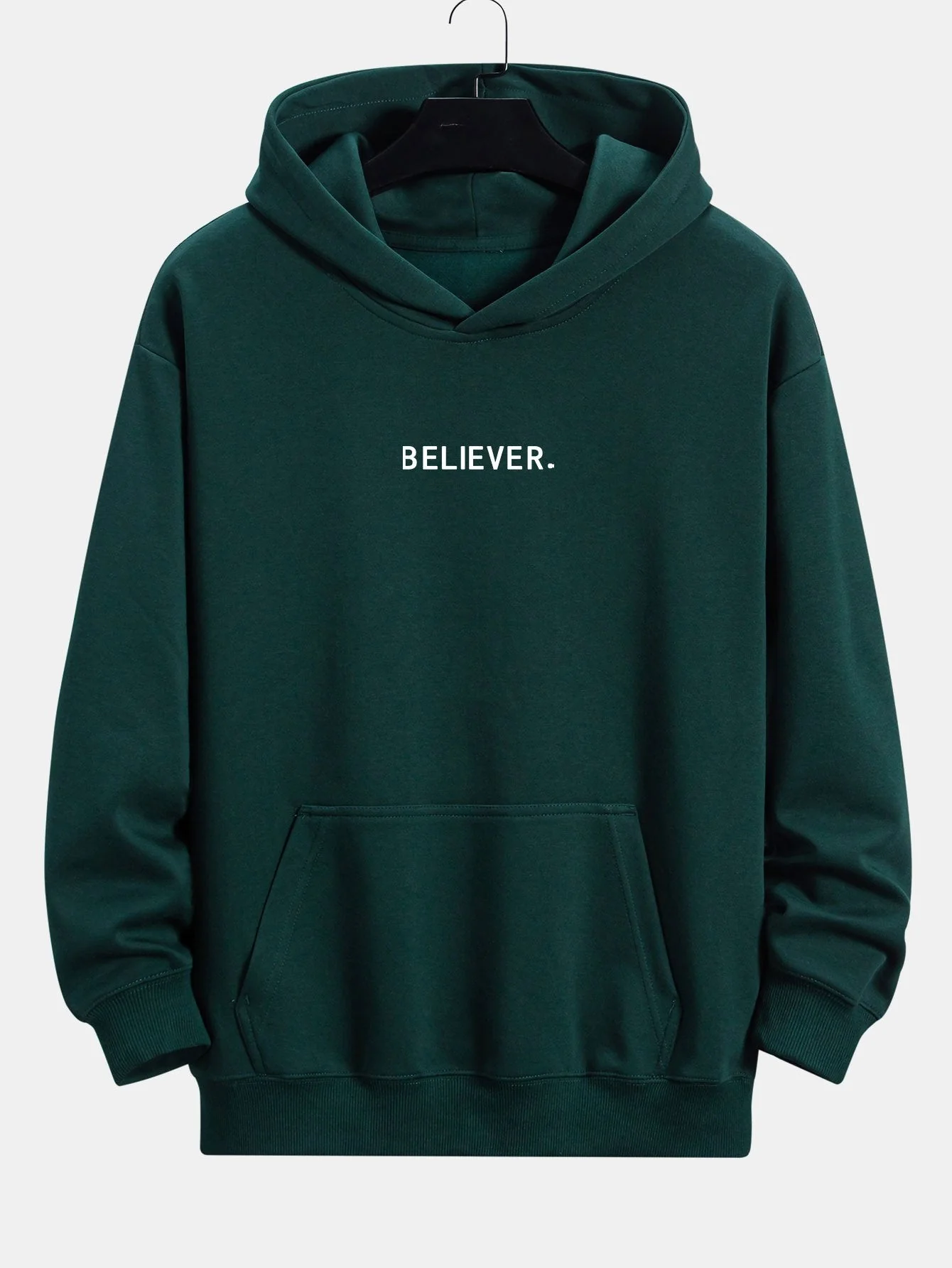 Abner | Believer Print Relax Fit Hoodie - Image 9