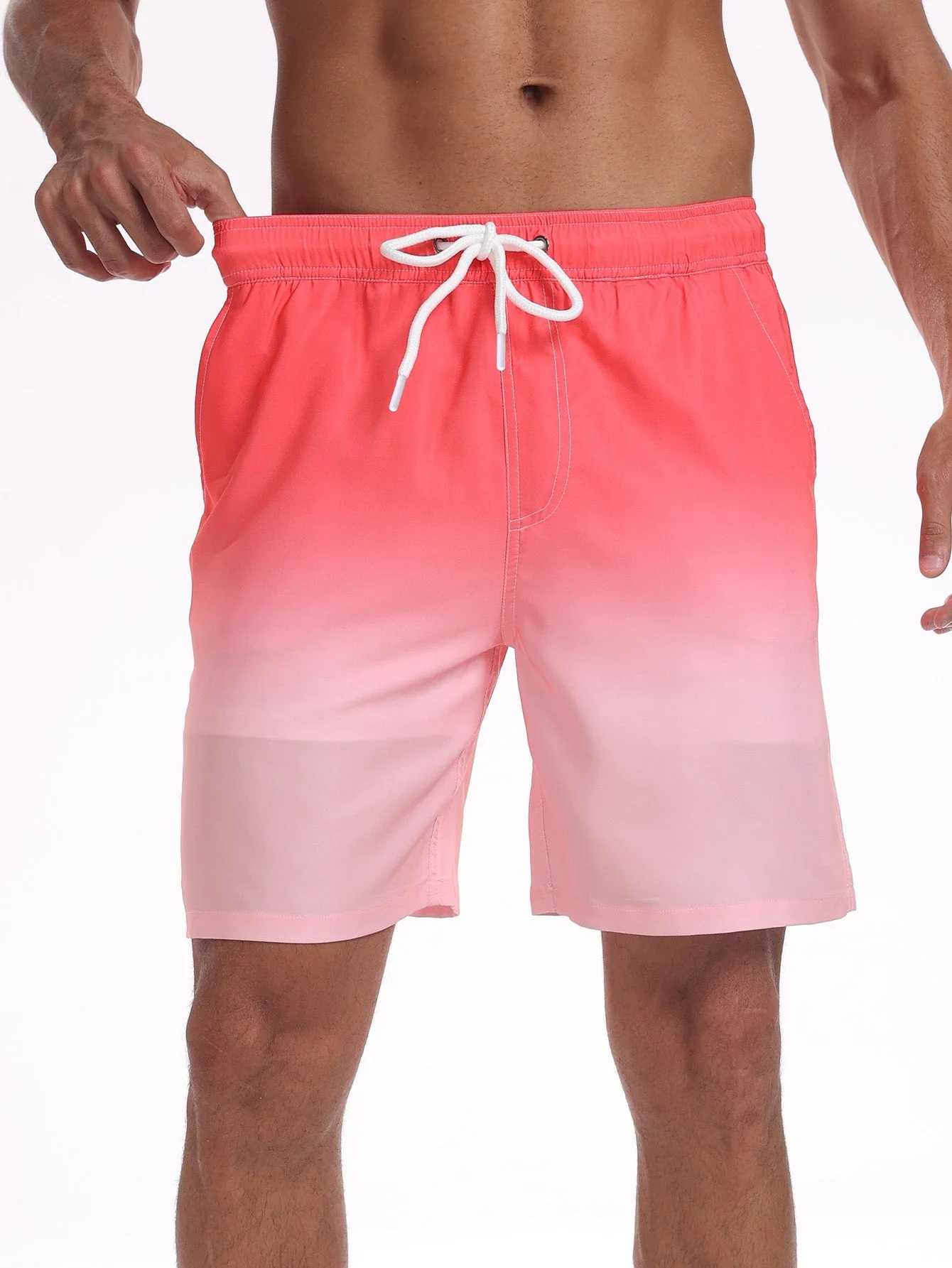 Absolon® | 2 In 1 Drawstring Beach Swim Shorts With Pocket - Image 10