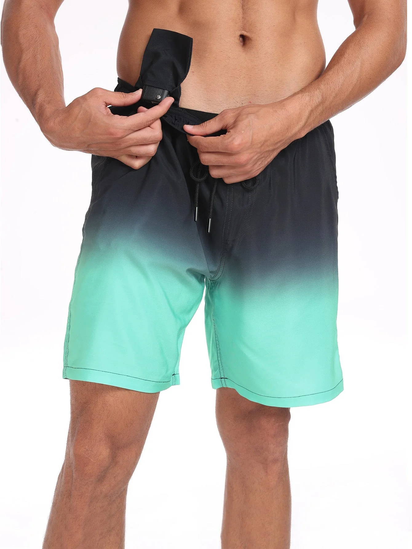 Absolon® | 2 In 1 Drawstring Beach Swim Shorts With Pocket - Image 23