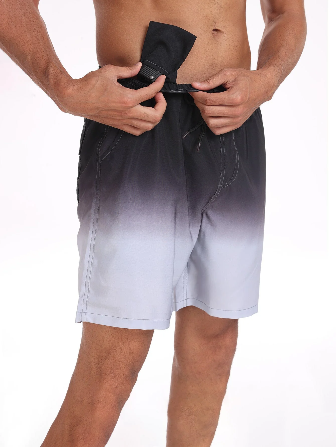 Absolon® | 2 In 1 Drawstring Beach Swim Shorts With Pocket - Image 33