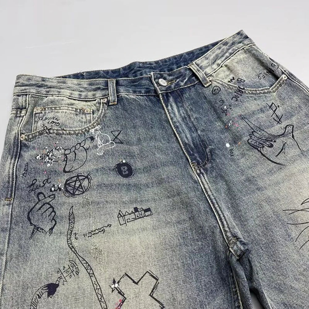 Absolon® | Washed Denim Jeans - Image 5