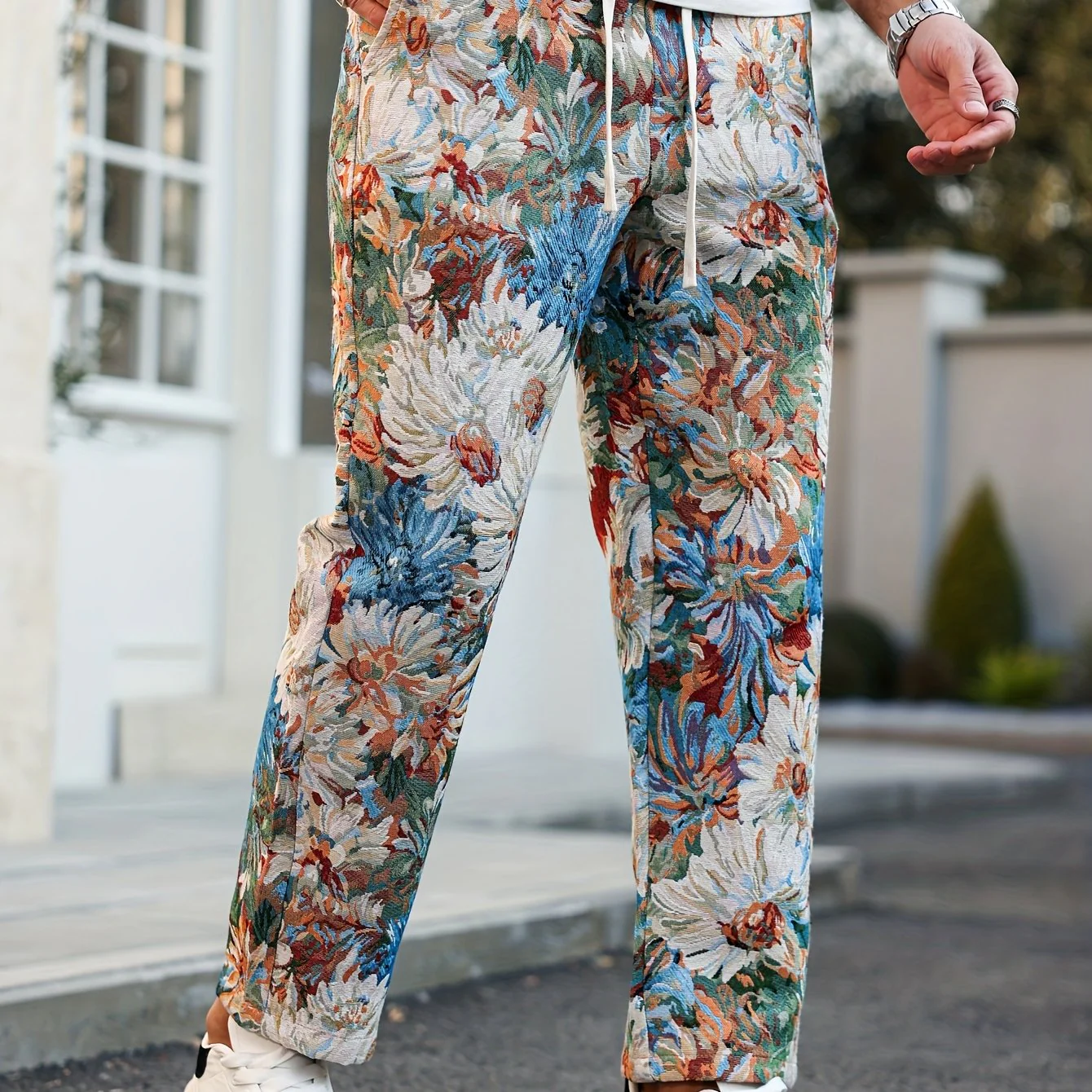 Acario® | Embroidered Track Pants - Image 4