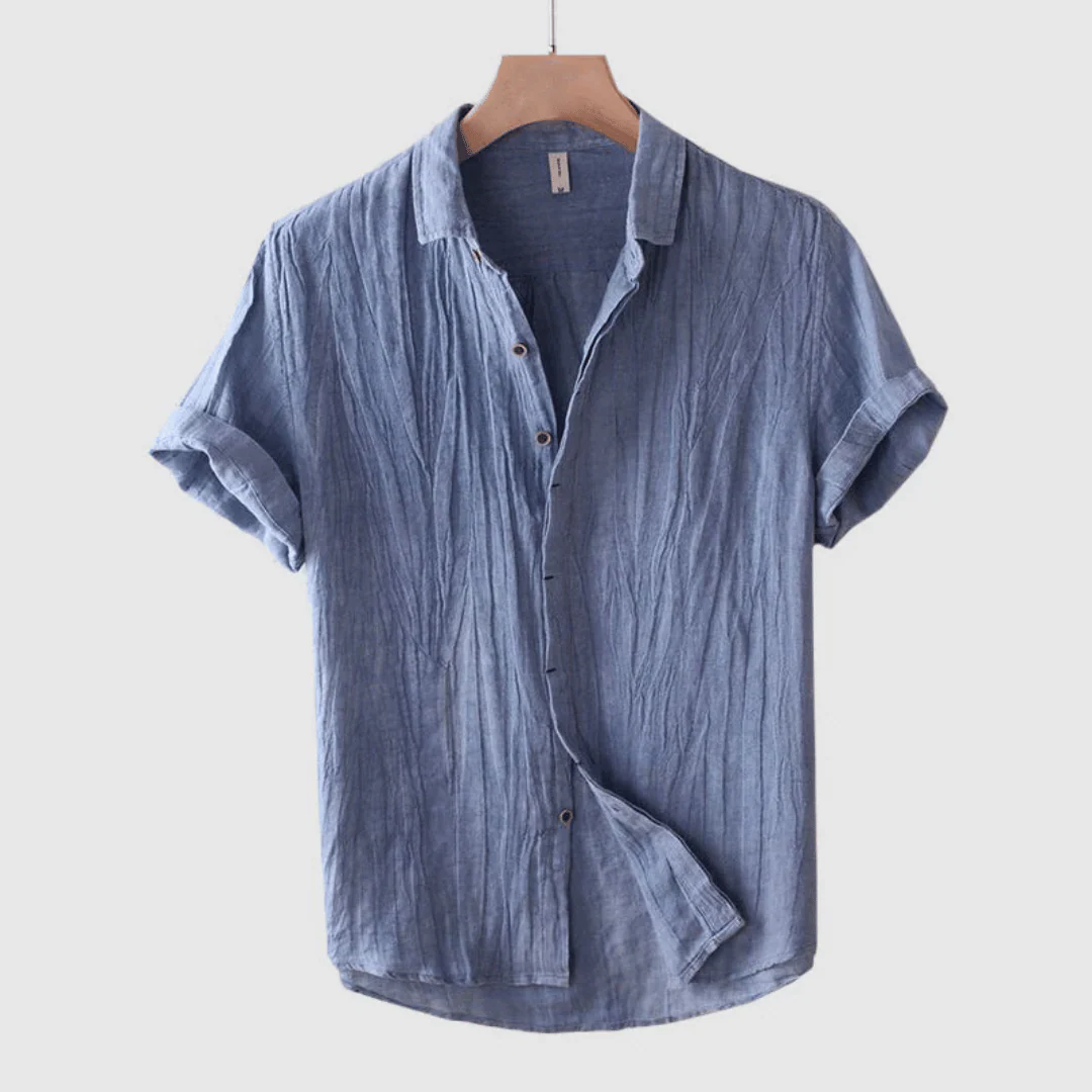 Acelin® | Lightweight Cotton Summer Shirt For Men - Image 3