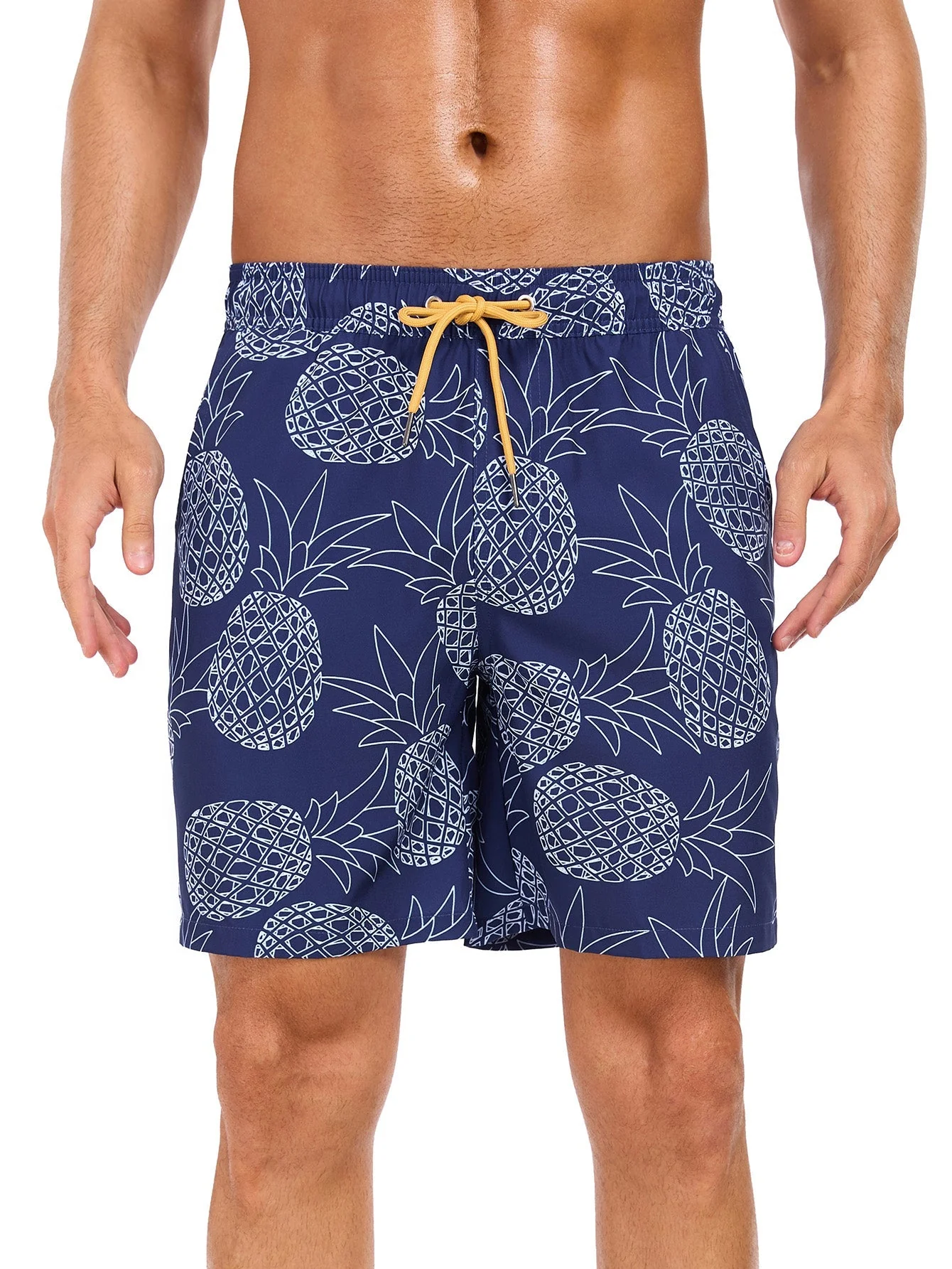 Aciano® | 2 In 1 Pineapple Print Swim Shorts - Image 4