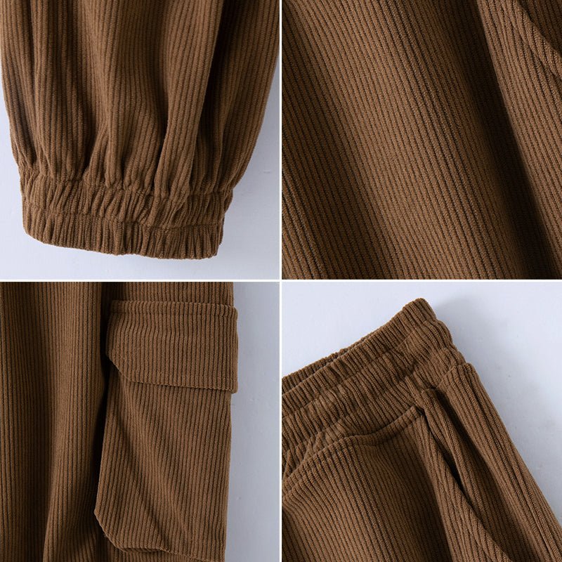 Acisclo® | Shoreditch Textured Corduroy Trousers - Image 2