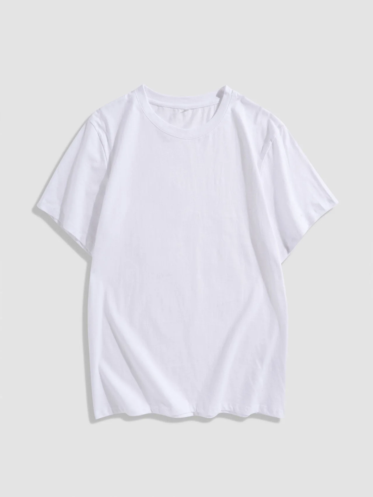 Adalard® | Cotton Basic Solid T-Shirts - Image 2