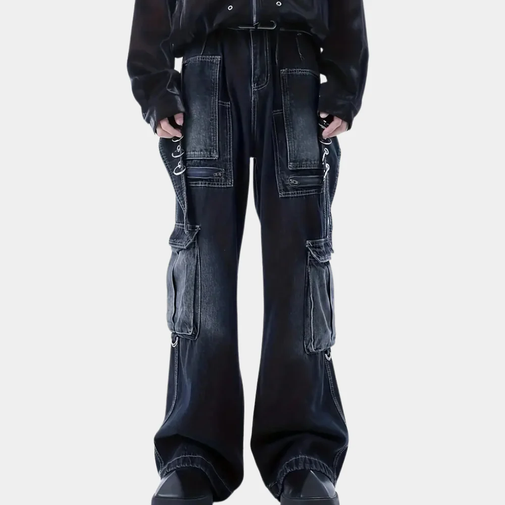 Adam® | Men's Straight Denim Pants with Convenient Pockets - Image 5
