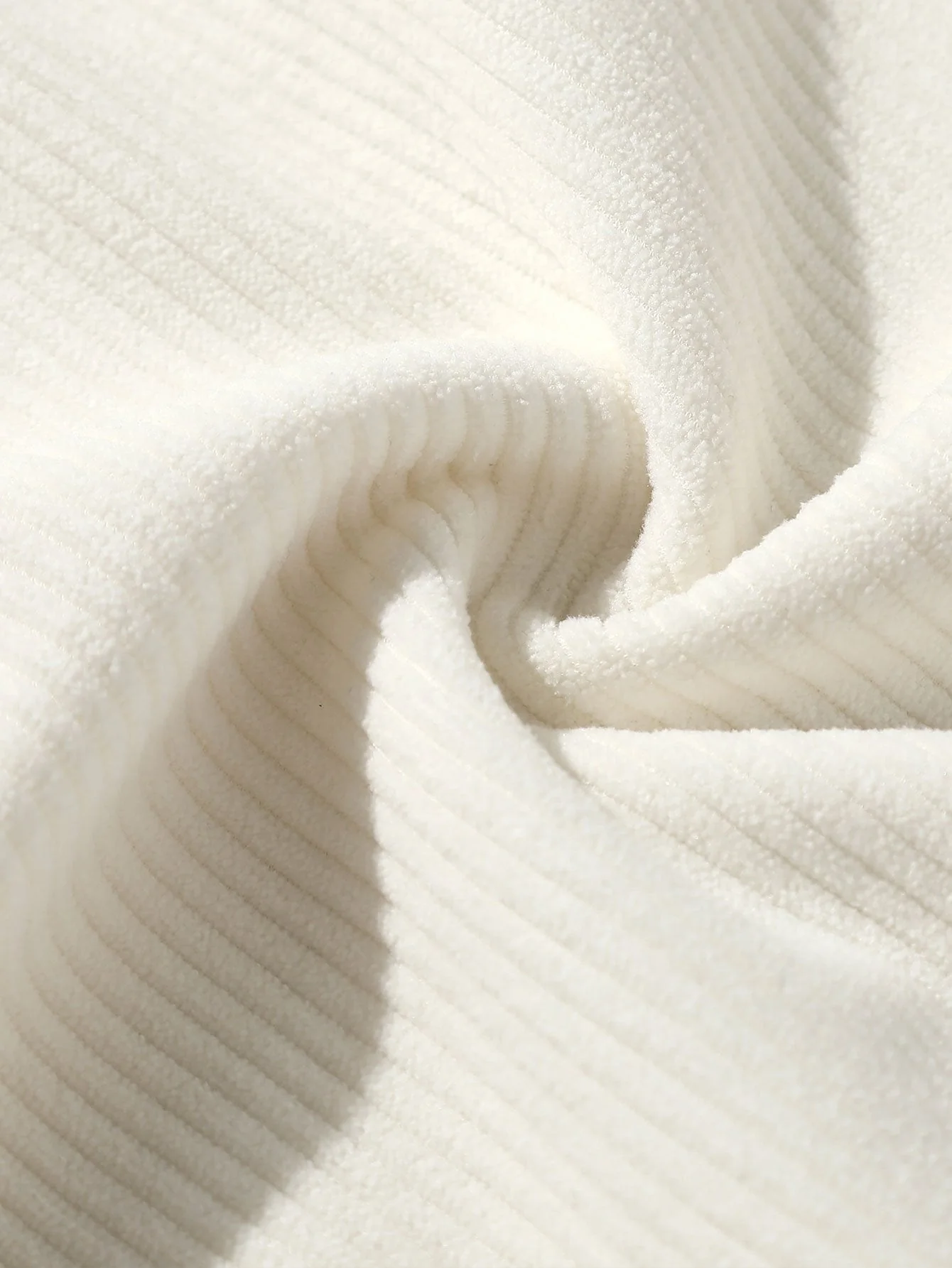 Adam | Paneled Corduroy Raglan Sleeves Hoodie - Image 4
