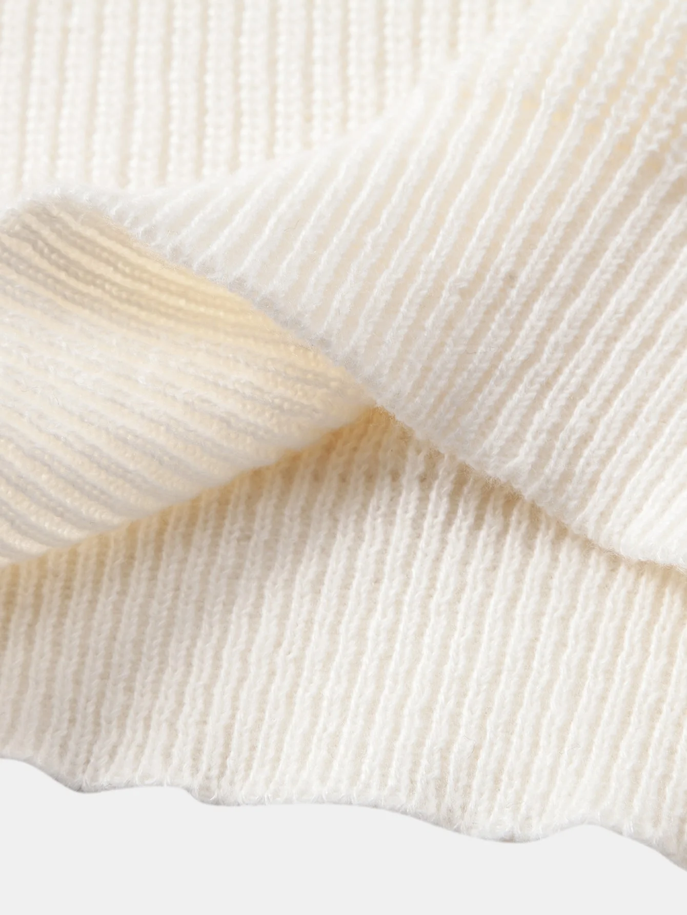 Adamari® | Long Sleeve Textured Knit Polo Shirt - Image 2