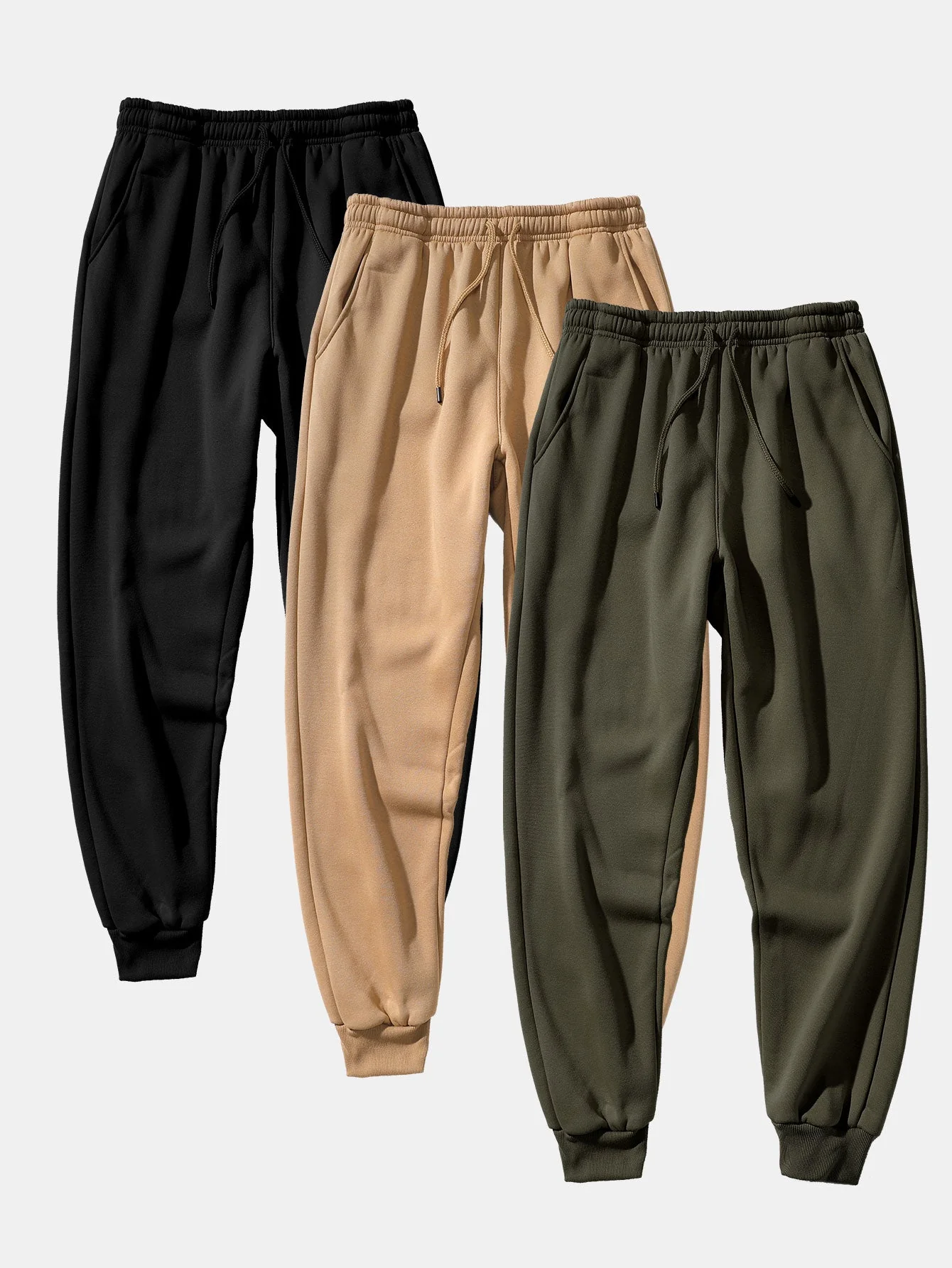 Adamaris® | 3 Pieces Basic Jogger Pants - Image 3