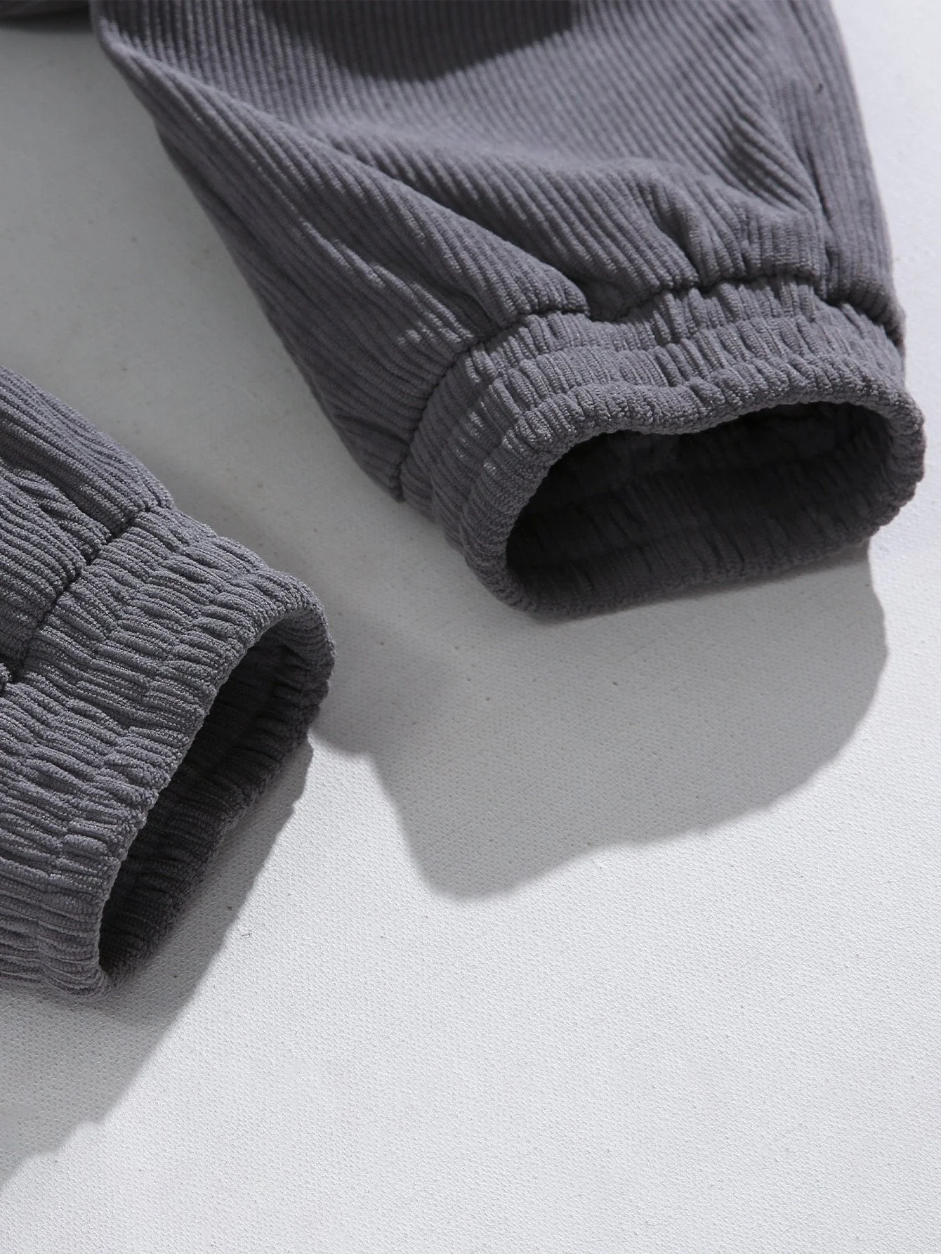 Adán® | Drawstring Corduroy Jogging Pants - Image 17