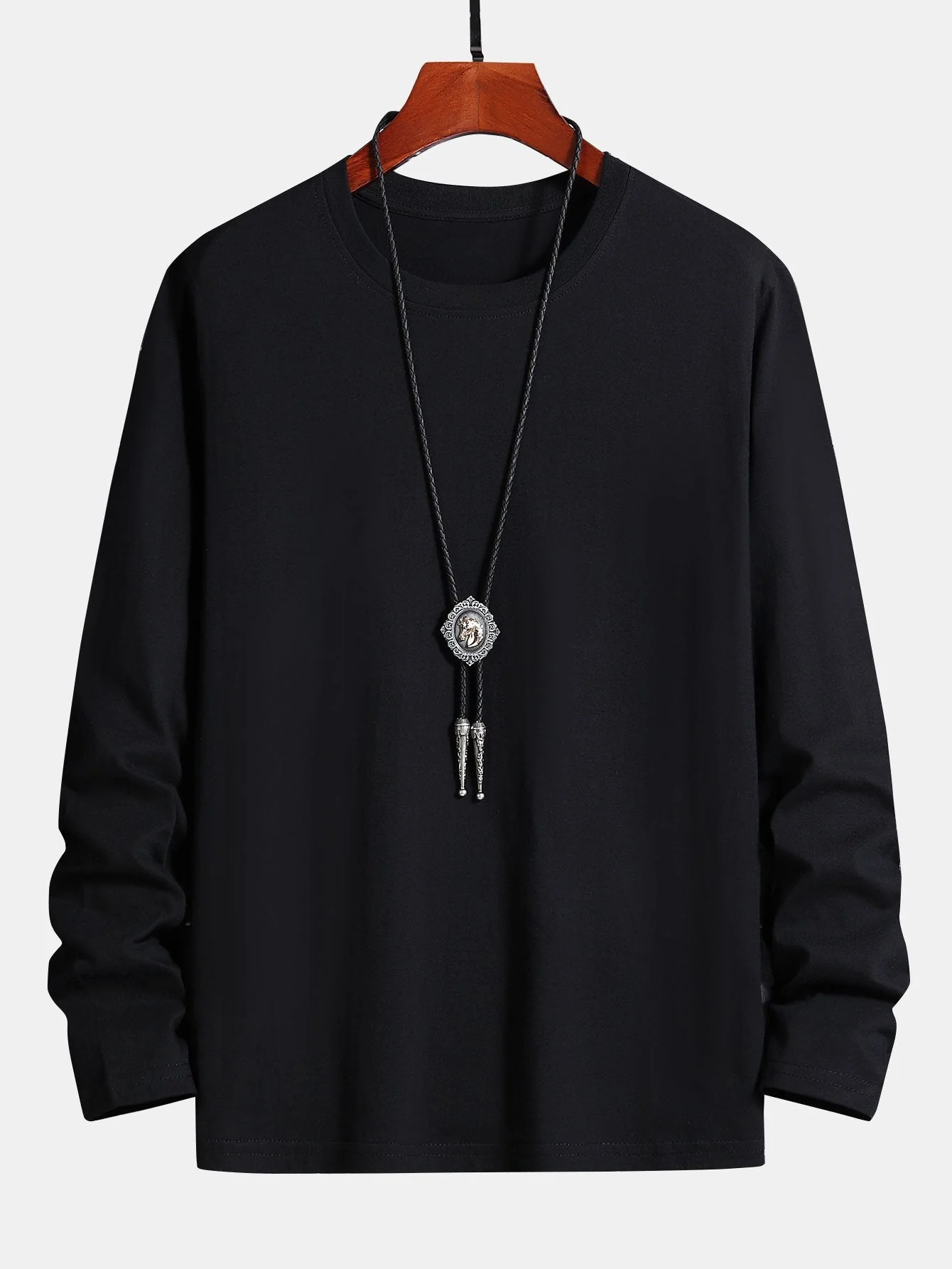 Adaniel® | 3 Pieces Basic Long Sleeve Cotton T-Shirt - Image 5