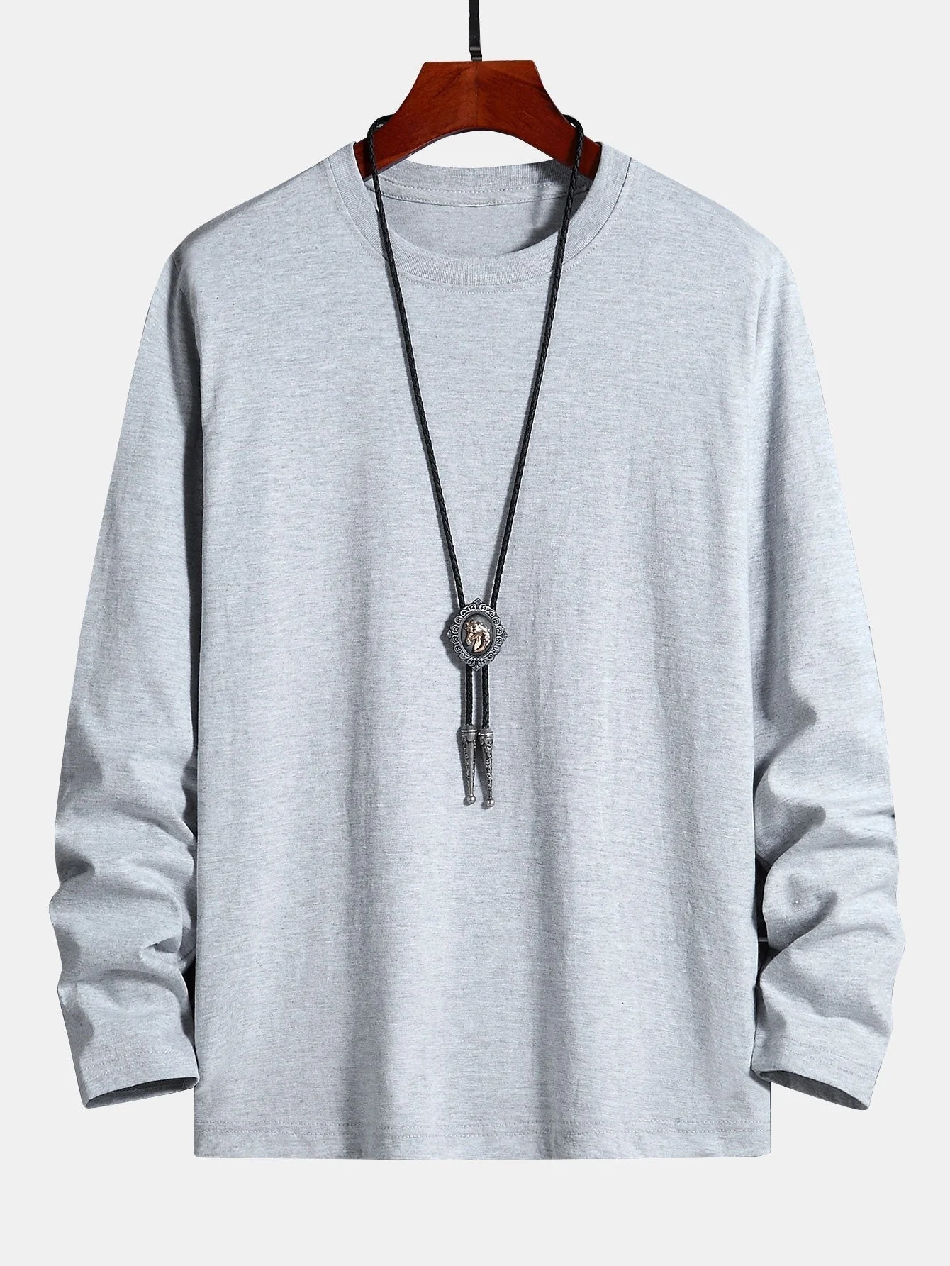 Adaniel® | 3 Pieces Basic Long Sleeve Cotton T-Shirt - Image 8