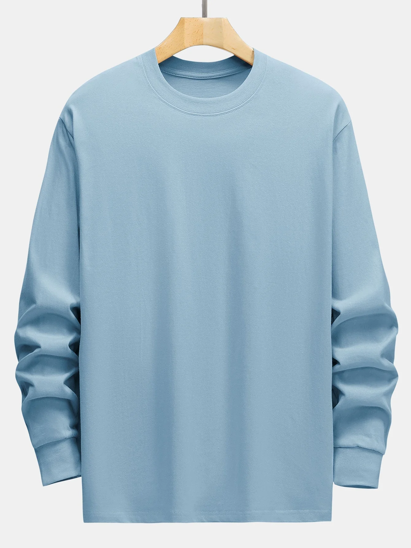 Adelard® | 3 Pieces Basic Long Sleeve Heavy Weight T-Shirts - Image 12