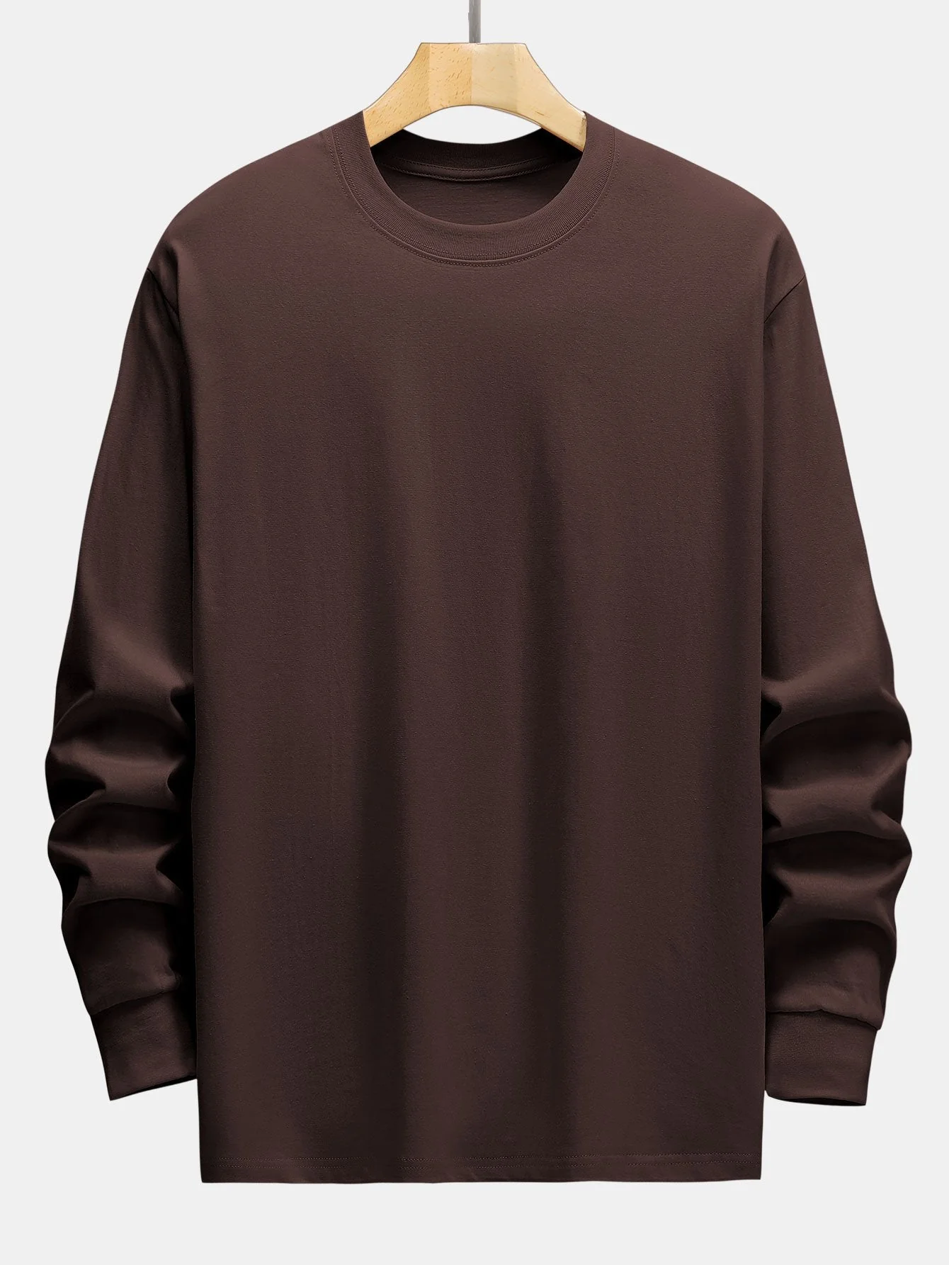 Adelard® | 3 Pieces Basic Long Sleeve Heavy Weight T-Shirts - Image 14