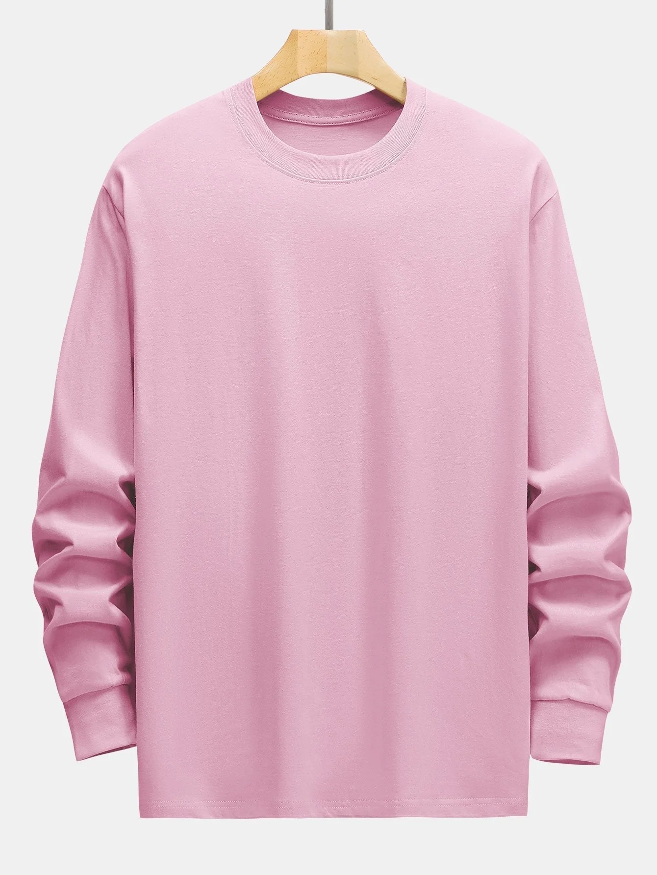 Adelard® | 3 Pieces Basic Long Sleeve Heavy Weight T-Shirts - Image 15
