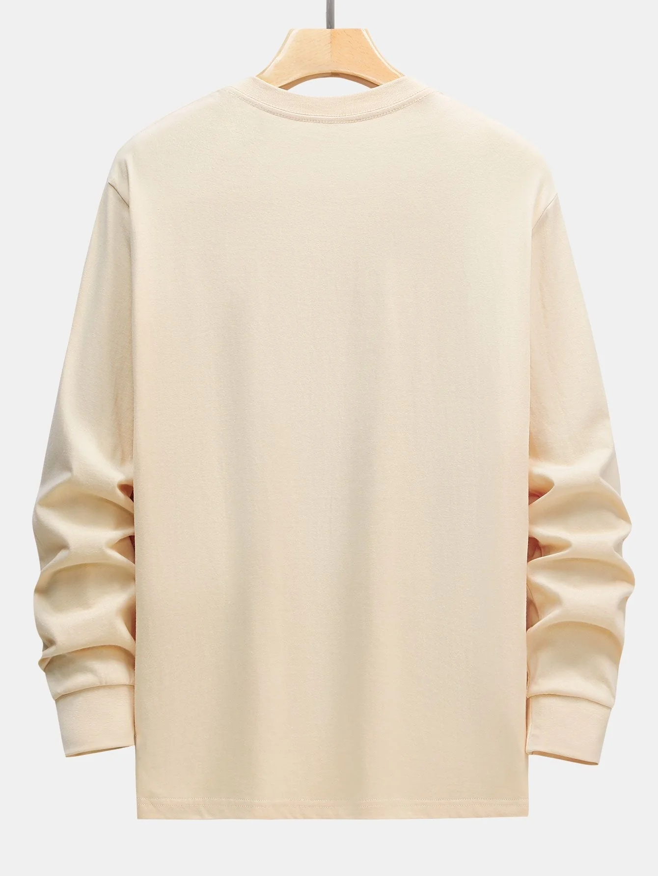 Adelard® | 3 Pieces Basic Long Sleeve Heavy Weight T-Shirts - Image 16