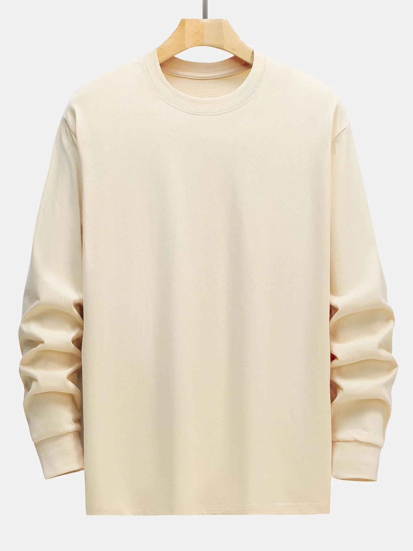 Adelard® | 3 Pieces Basic Long Sleeve Heavy Weight T-Shirts - Image 8