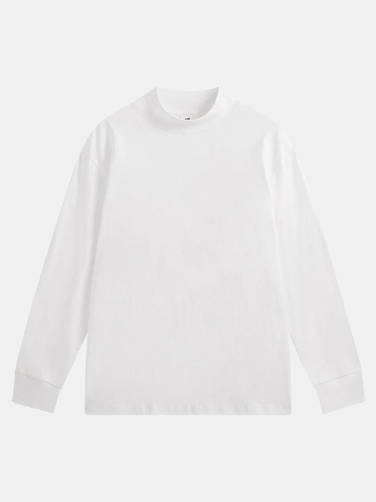 Adelelmo® | 3 Pieces Basic Long Sleeve Mock Neck T-Shirt - Image 6