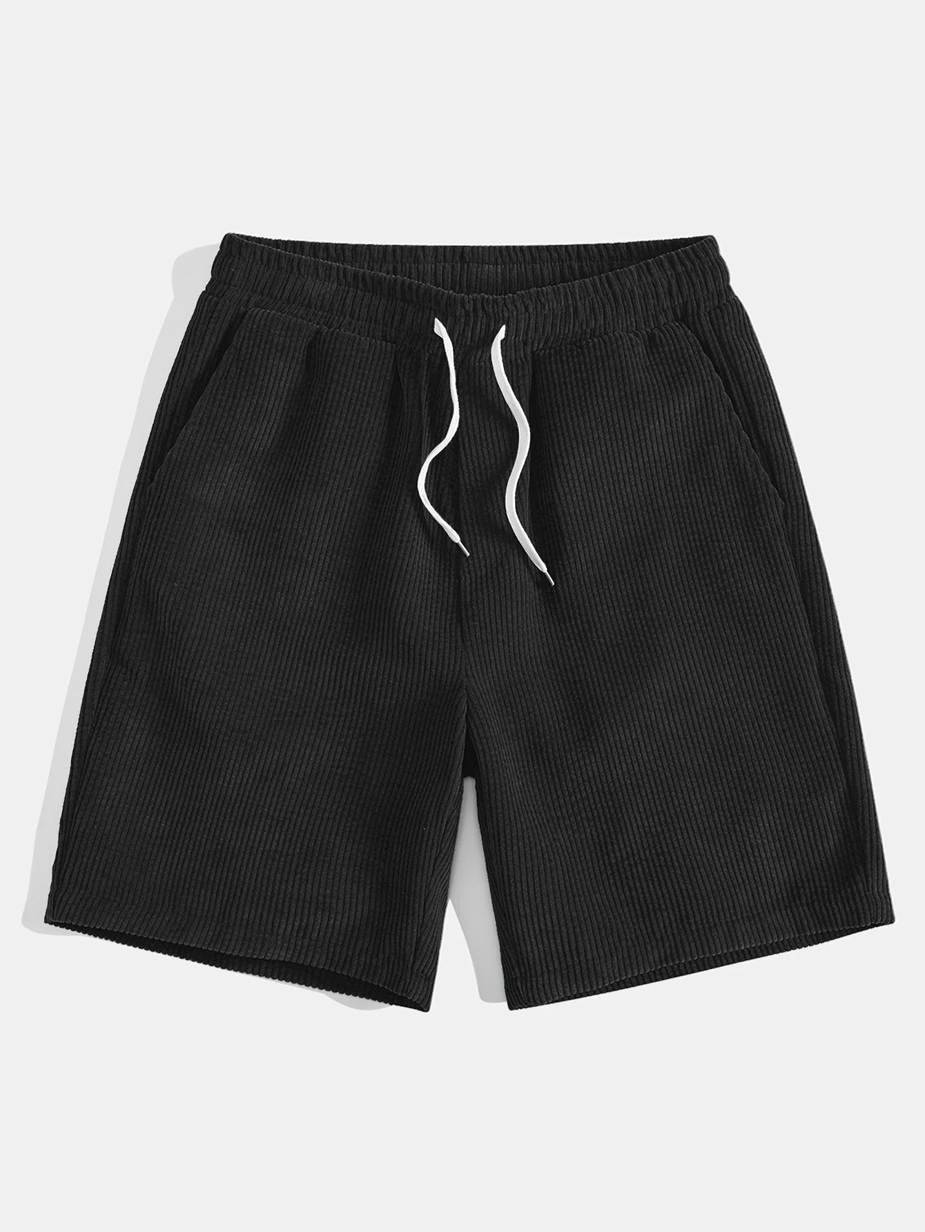 Adelmo® | 3 Pieces Drawstring Corduroy Shorts - Image 7