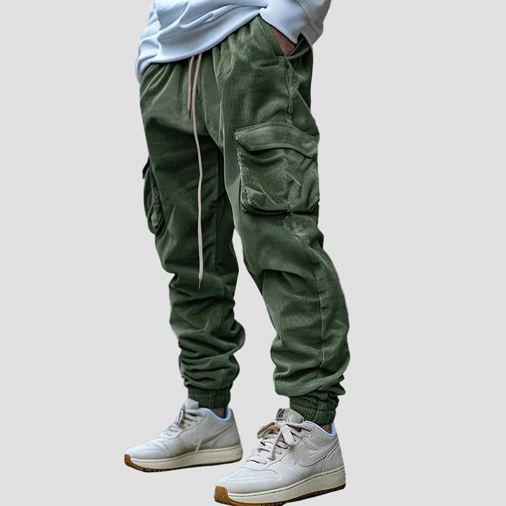 Adham® | Shoreditch Textured Corduroy Trousers - Image 4
