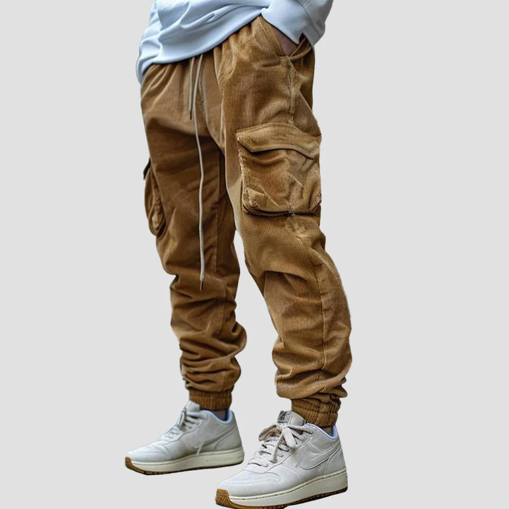 Adham® | Shoreditch Textured Corduroy Trousers - Image 5