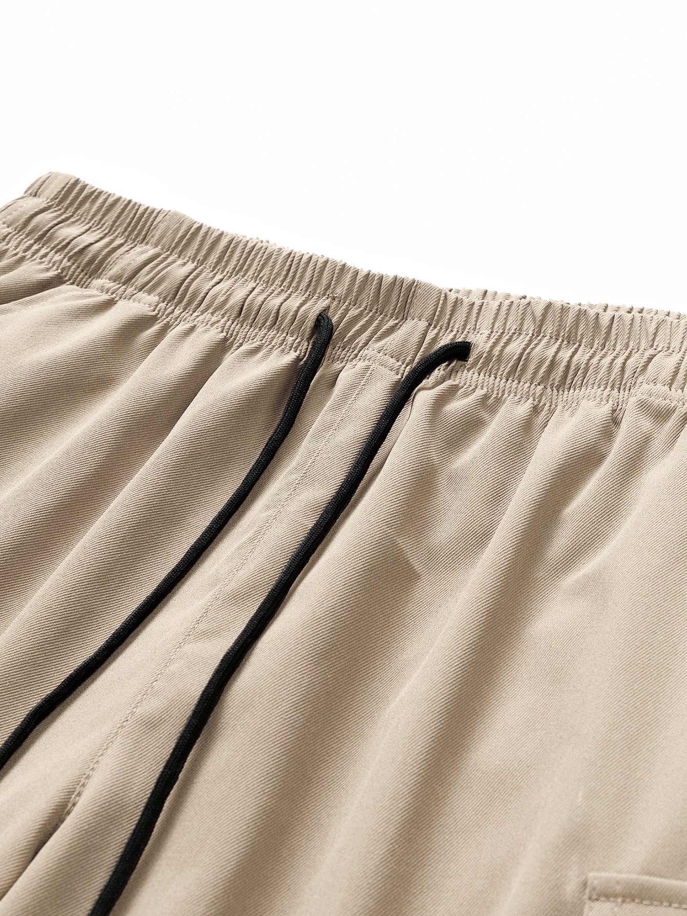 Adolfito® | 3 Pieces Solid Color Cargo Drawstring Shorts - Image 11