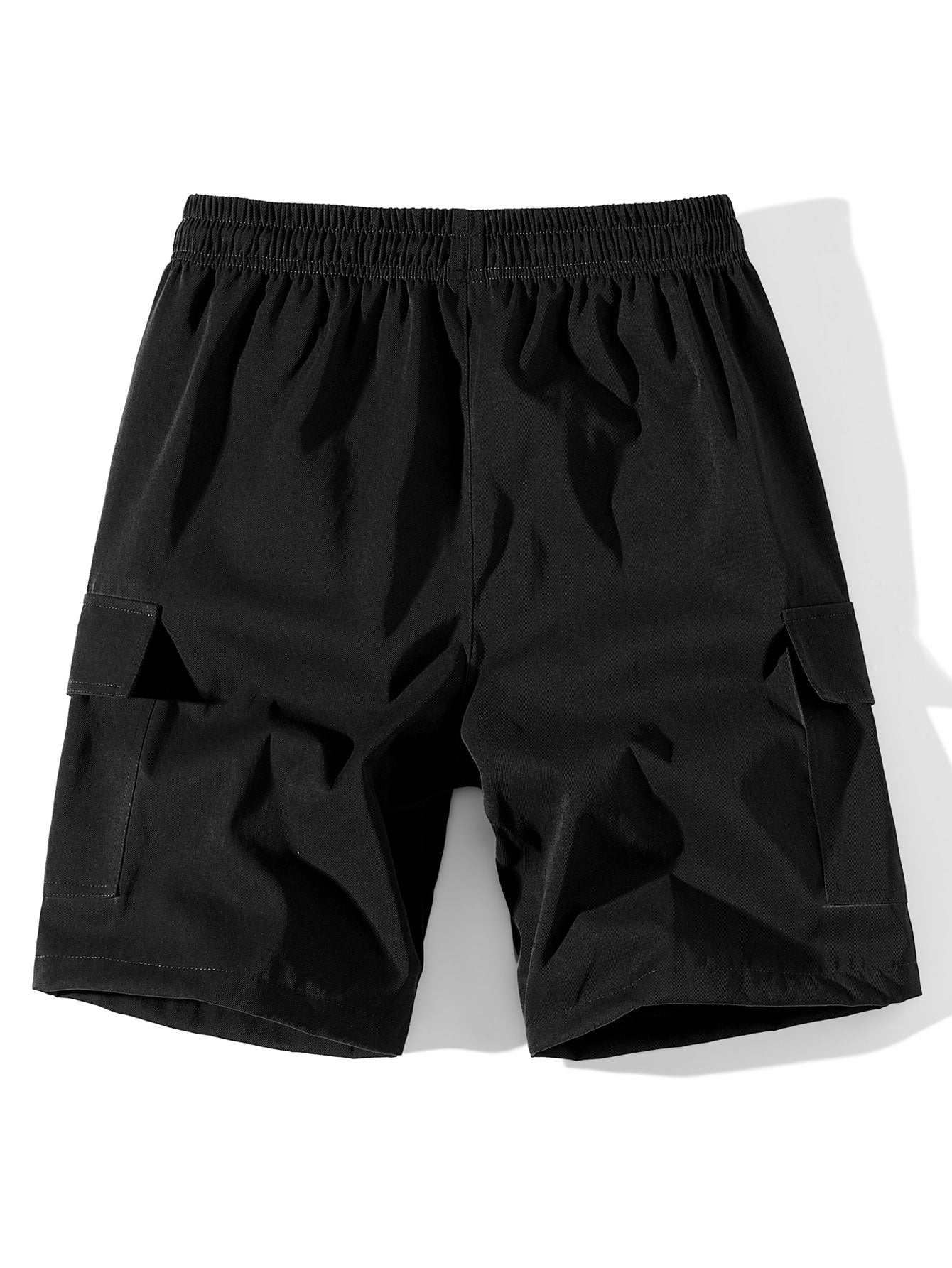 Adolfito® | 3 Pieces Solid Color Cargo Drawstring Shorts - Image 6