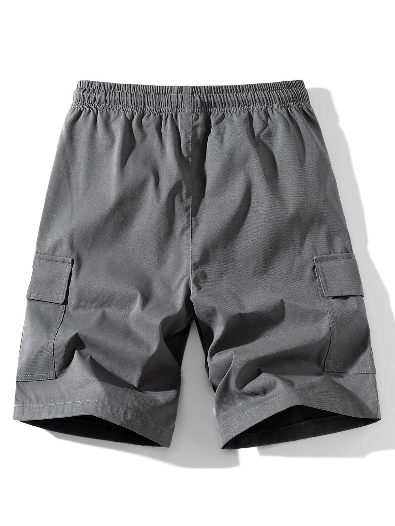 Adolfito® | 3 Pieces Solid Color Cargo Drawstring Shorts - Image 8