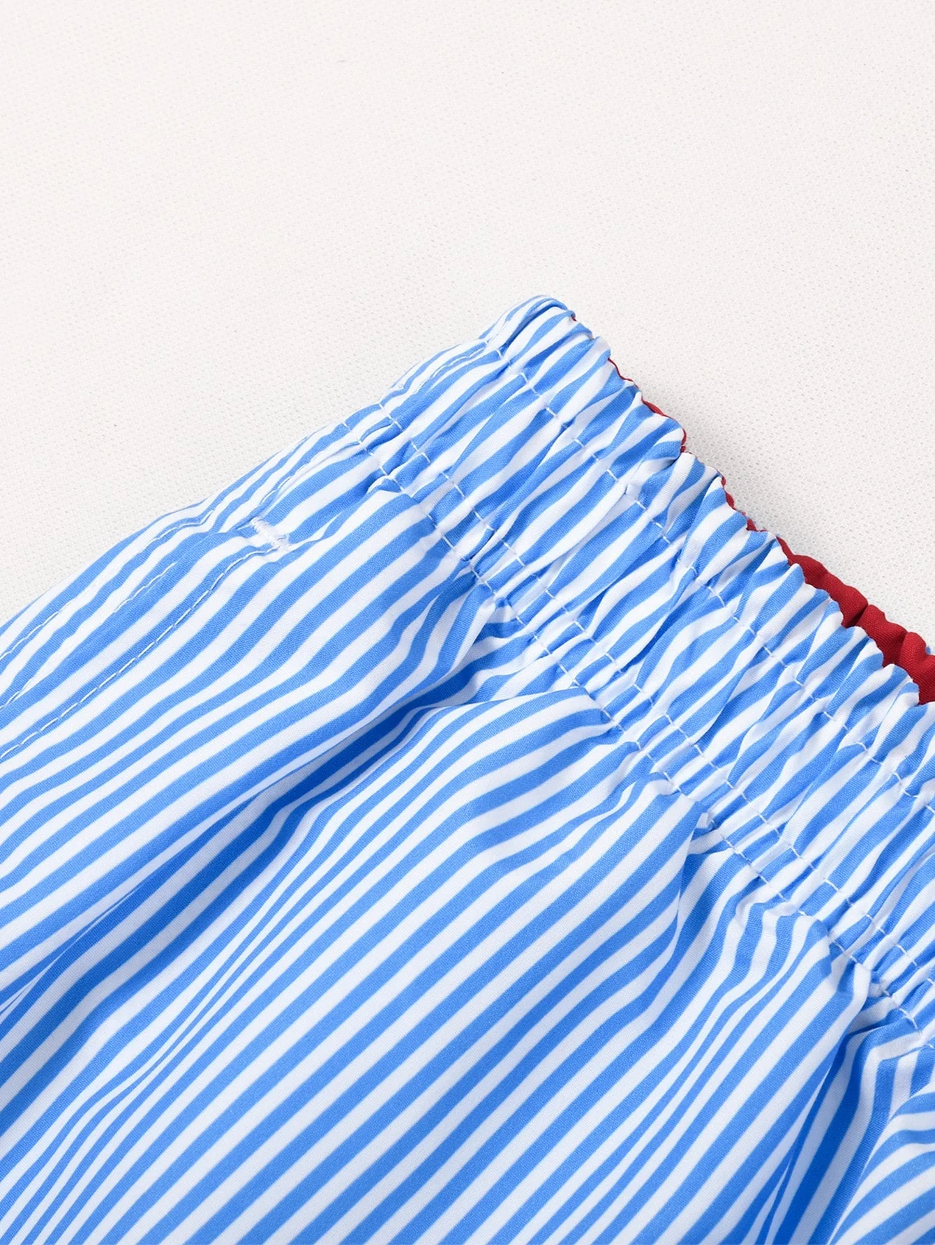 Adolphus® | 3 Pieces Vertical Striped Drawstring Swim Shorts - Image 14