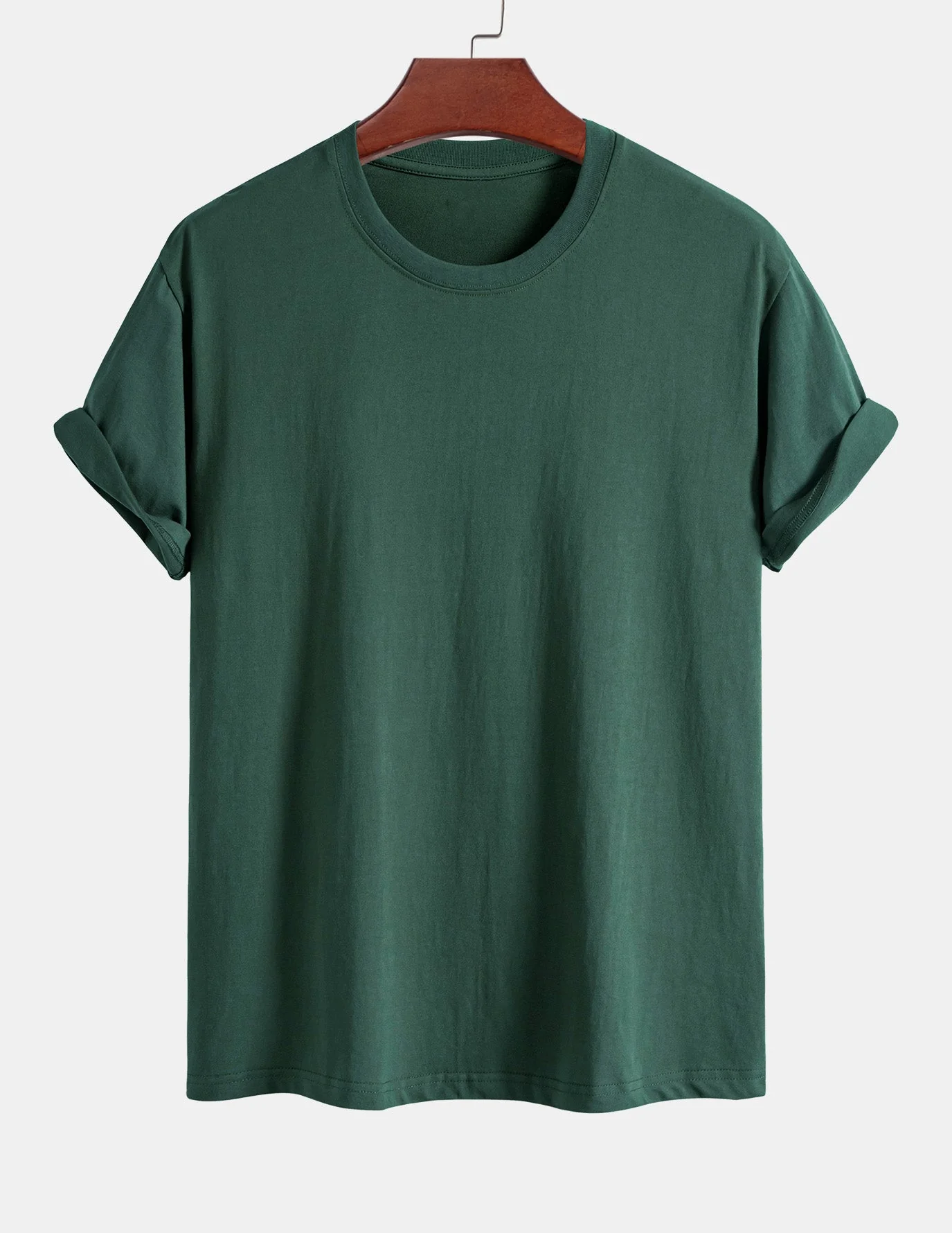 Adonia® | 5 Pieces Basic Regular Fit Cotton T-Shirts - Image 11