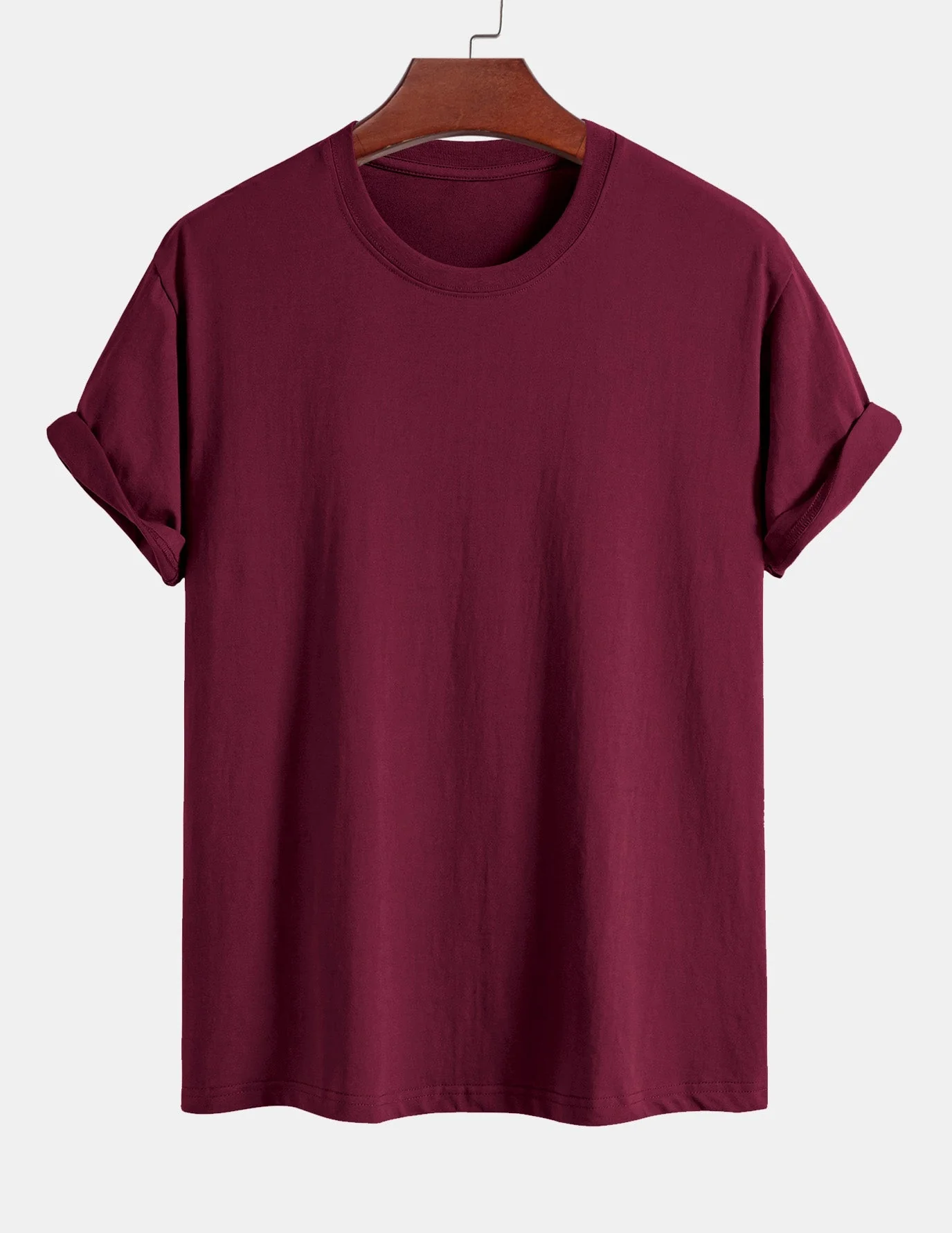 Adonia® | 5 Pieces Basic Regular Fit Cotton T-Shirts - Image 16