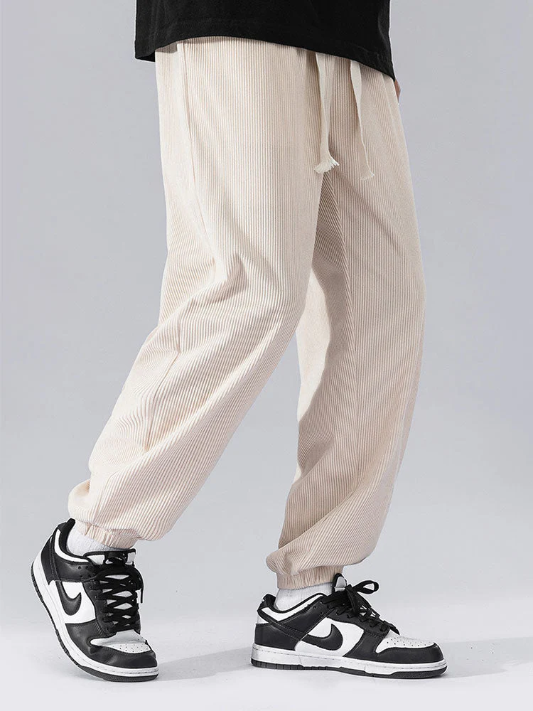 Adrián® | Drawstring Corduroy Joggers - Image 6