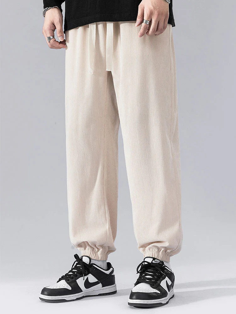 Adrián® | Drawstring Corduroy Joggers - Image 7