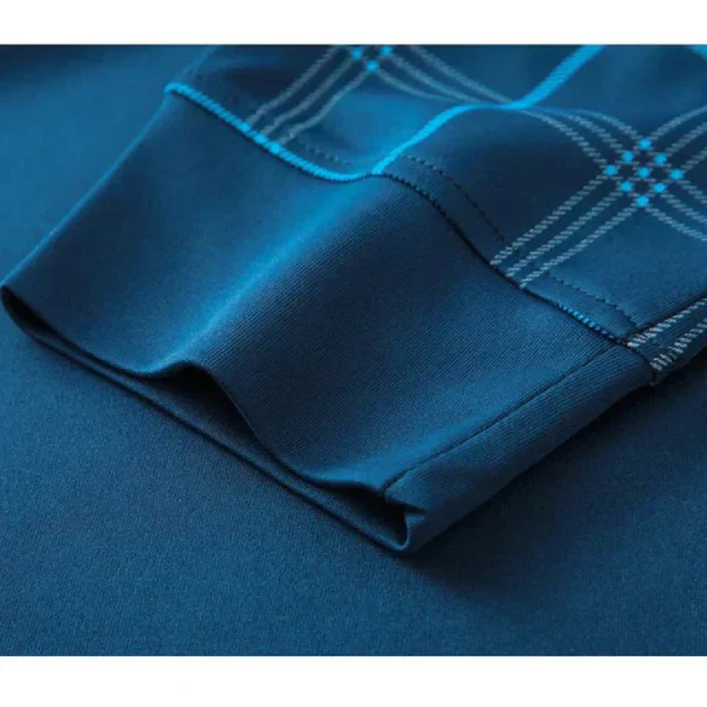 Adrián® | Elegant long-sleeved polo shirt - Image 5