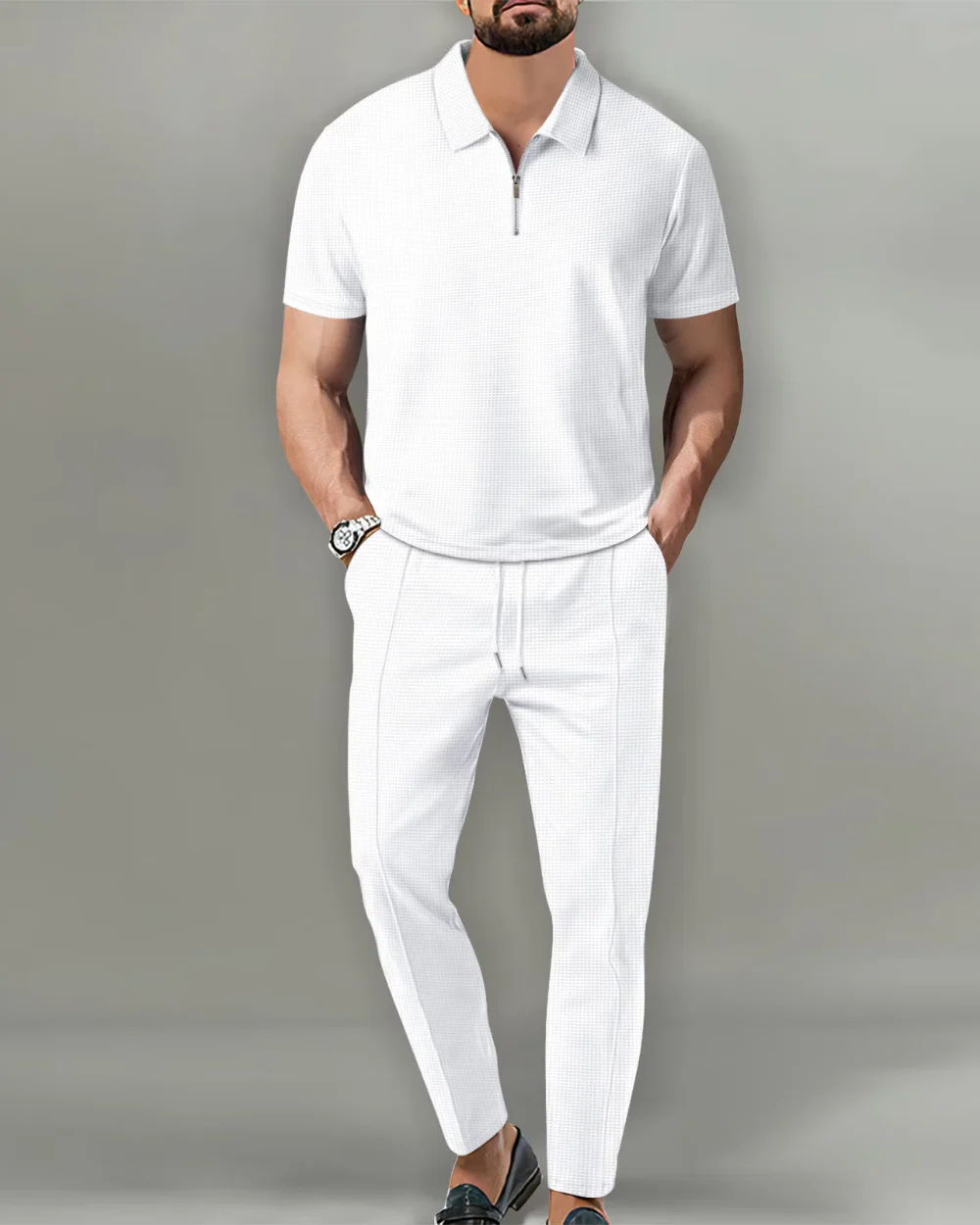 Adrian | Zip Polo - Image 2