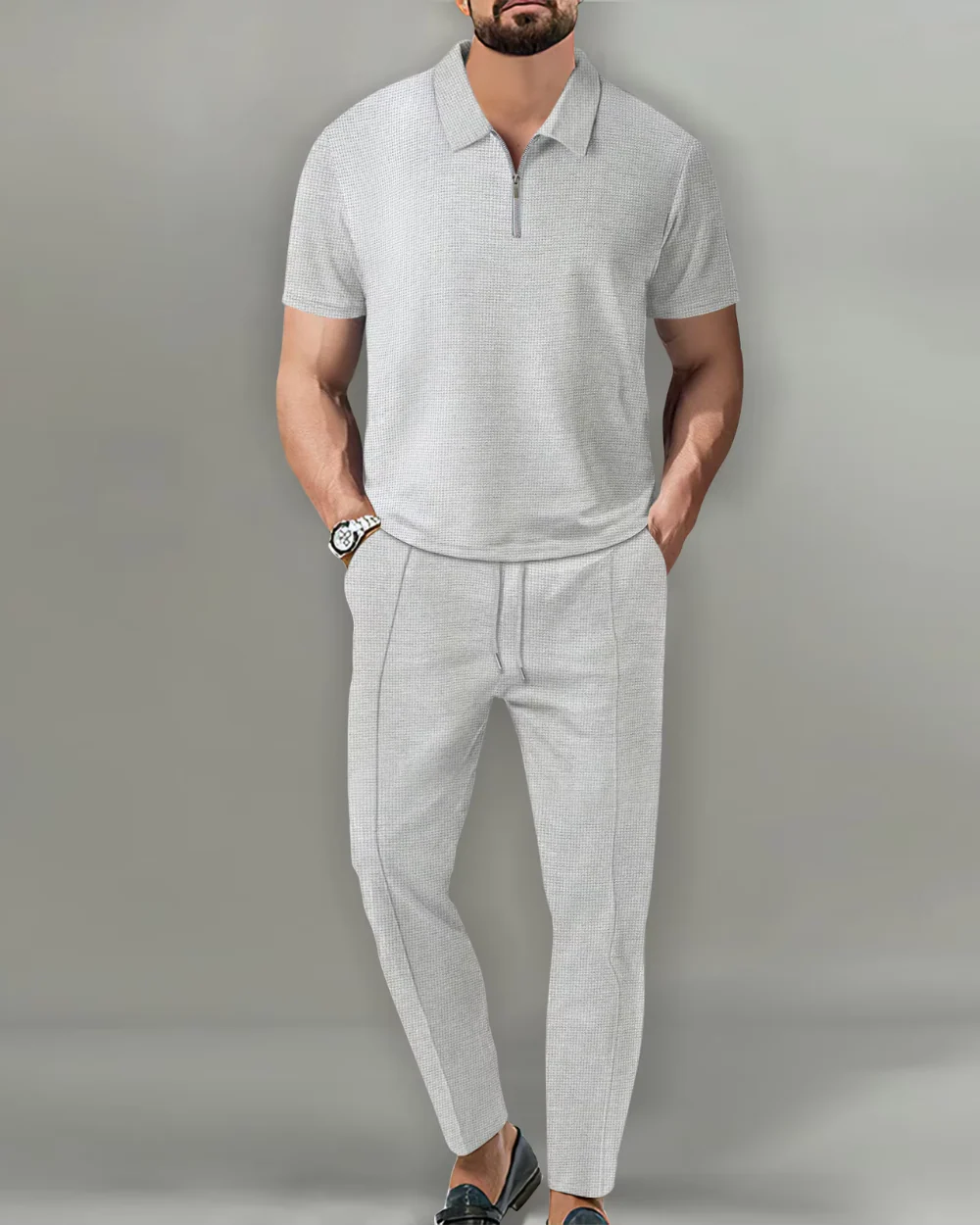 Adrian | Zip Polo - Image 3