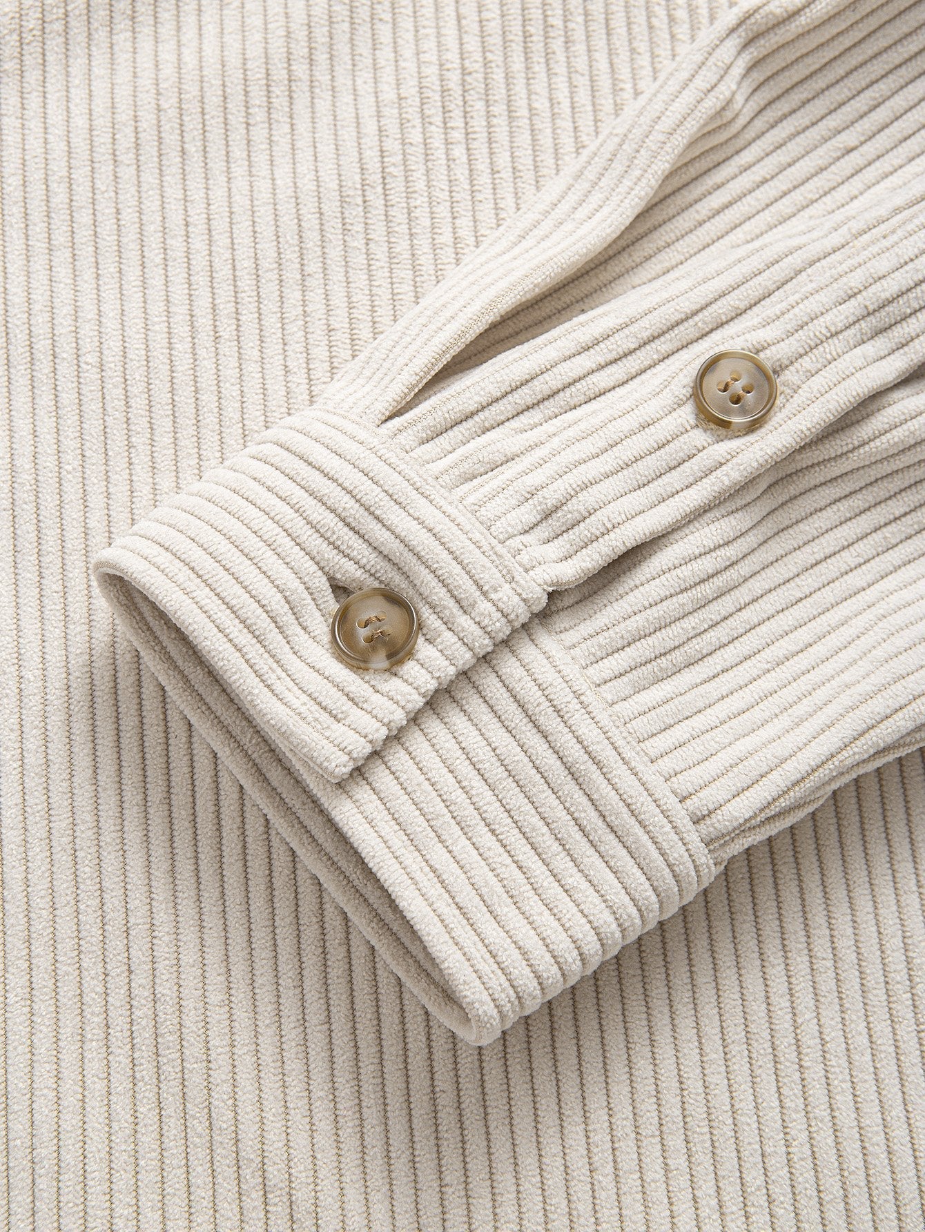 Adriano® | Corduroy Stand Collar Shirt - Image 13